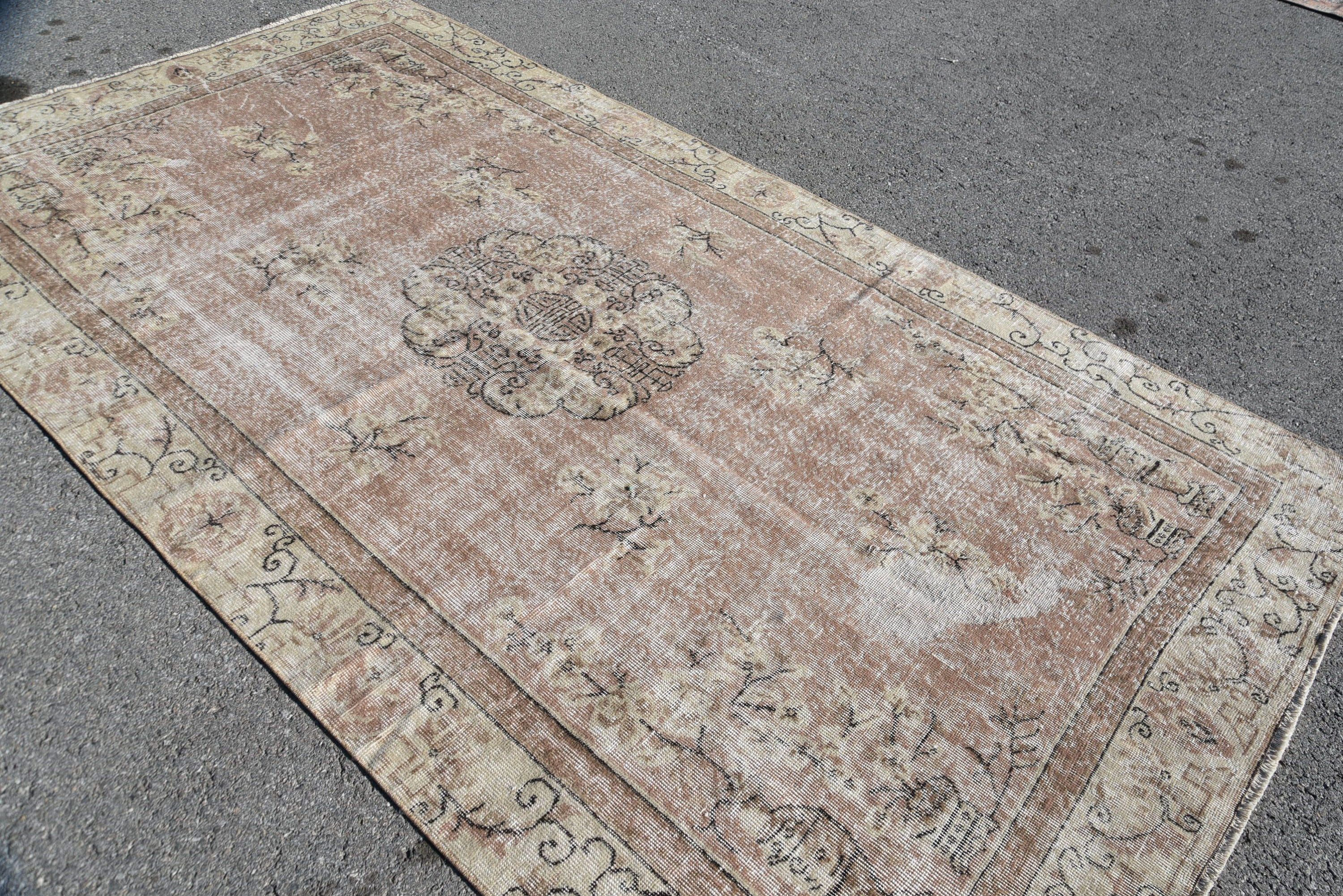 Living Room Rug, Kitchen Rugs, Turkish Rugs, Bedroom Rug, Oriental Rugs, Rugs for Living Room, 5.7x10.4 ft Large Rug, Art Rug, Vintage Rugs