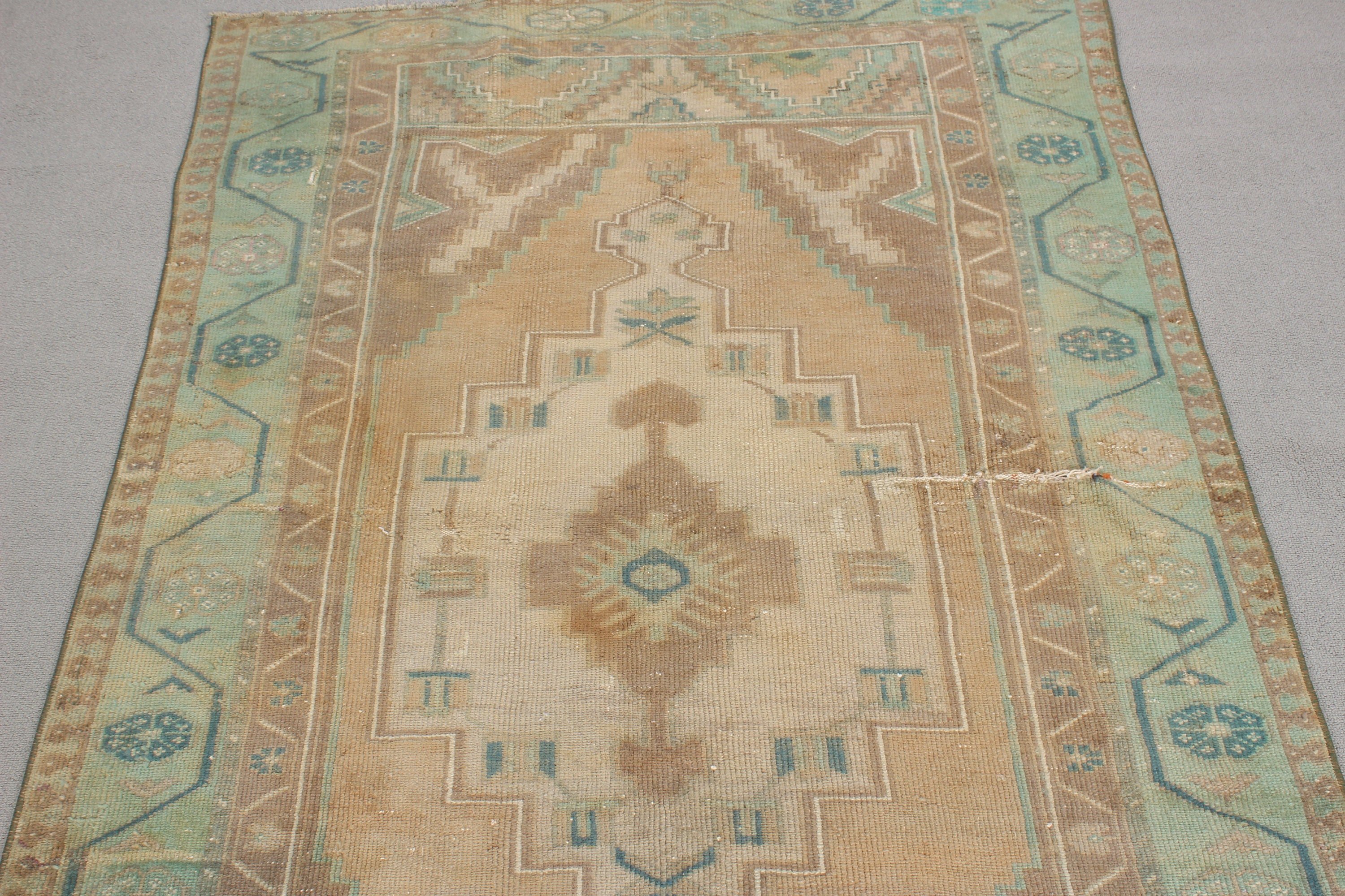 Kahverengi Oryantal Halılar, Vintage Halılar, Vurgulu Halılar, Türk Halısı, 3,8x6,2 ft Vurgulu Halı, Modern Halılar, Boho Halıları, Lüks Halı, Dekoratif Halılar