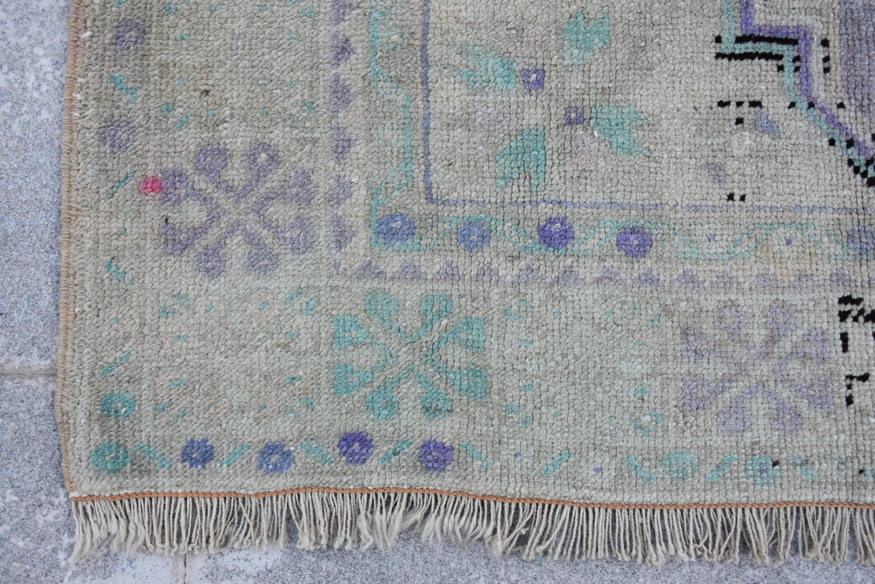 3.7x6.5 ft Area Rugs, Nursery Rugs, Vintage Rugs, Bedroom Rugs, Antique Rug, Rugs for Living Room, Purple Oriental Rug, Turkish Rugs