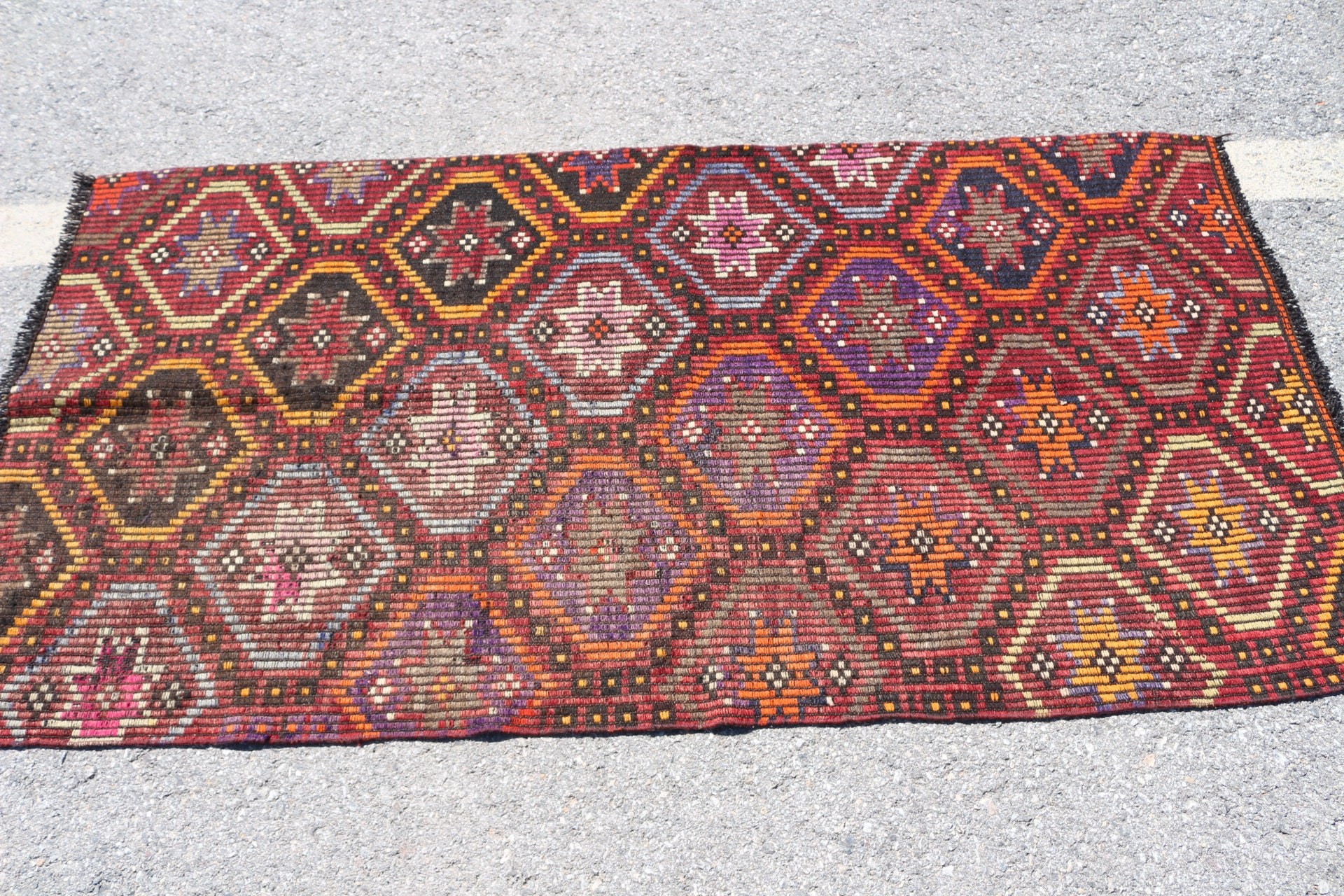 Kilim, Fas Halısı, Vintage Halılar, Giriş Halıları, Kırmızı Yer Halısı, Antika Halı, 3,2x6,2 ft Aksan Halıları, Çocuk Halısı, Ofis Halısı, Türk Halıları