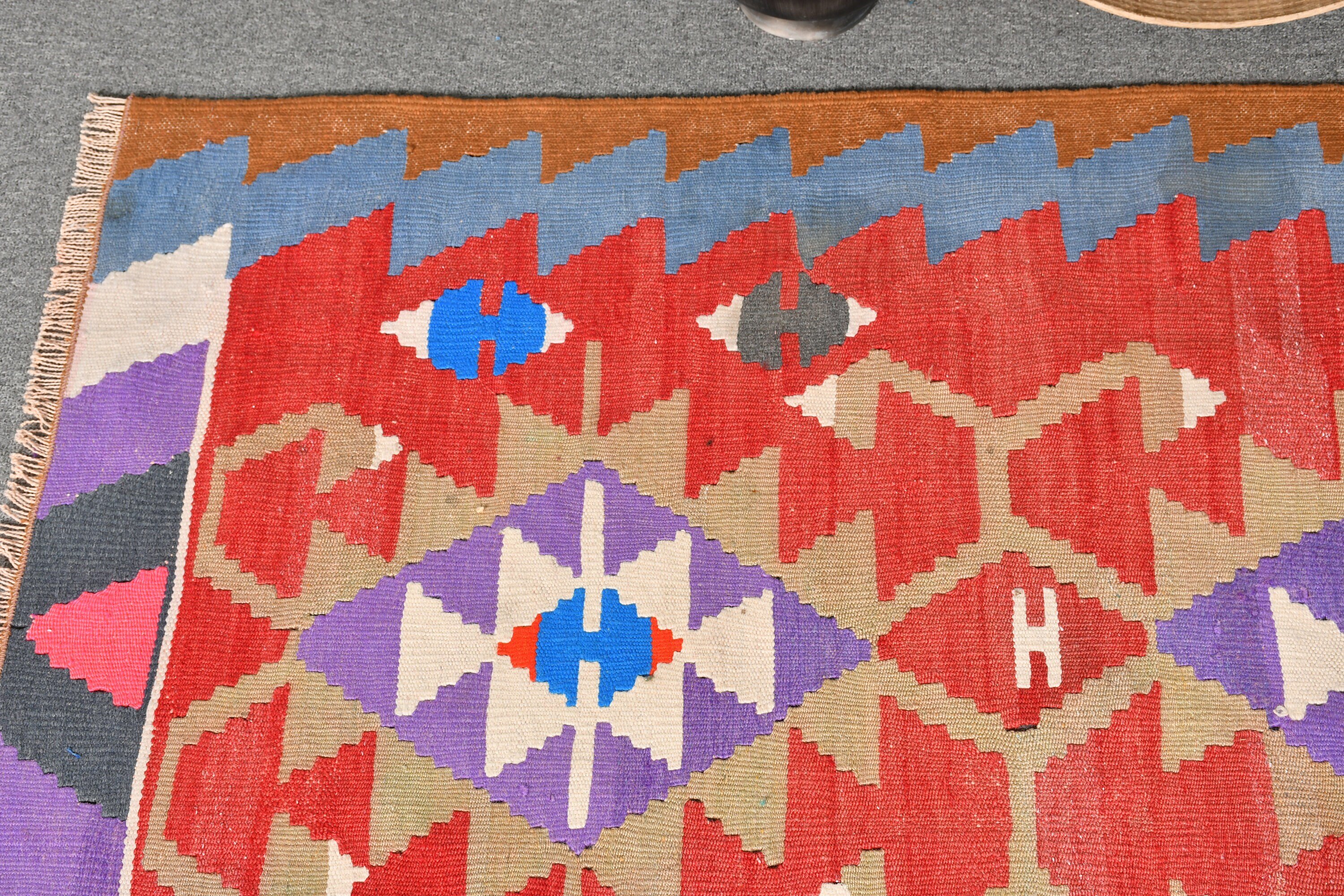 Anadolu Halısı, Kilim, Vintage Halı, Türk Halıları, Yatak Odası Halısı, Turuncu Mutfak Halıları, 2,8x5,4 ft Vurgu Halısı, Oryantal Halılar, Giriş Halıları