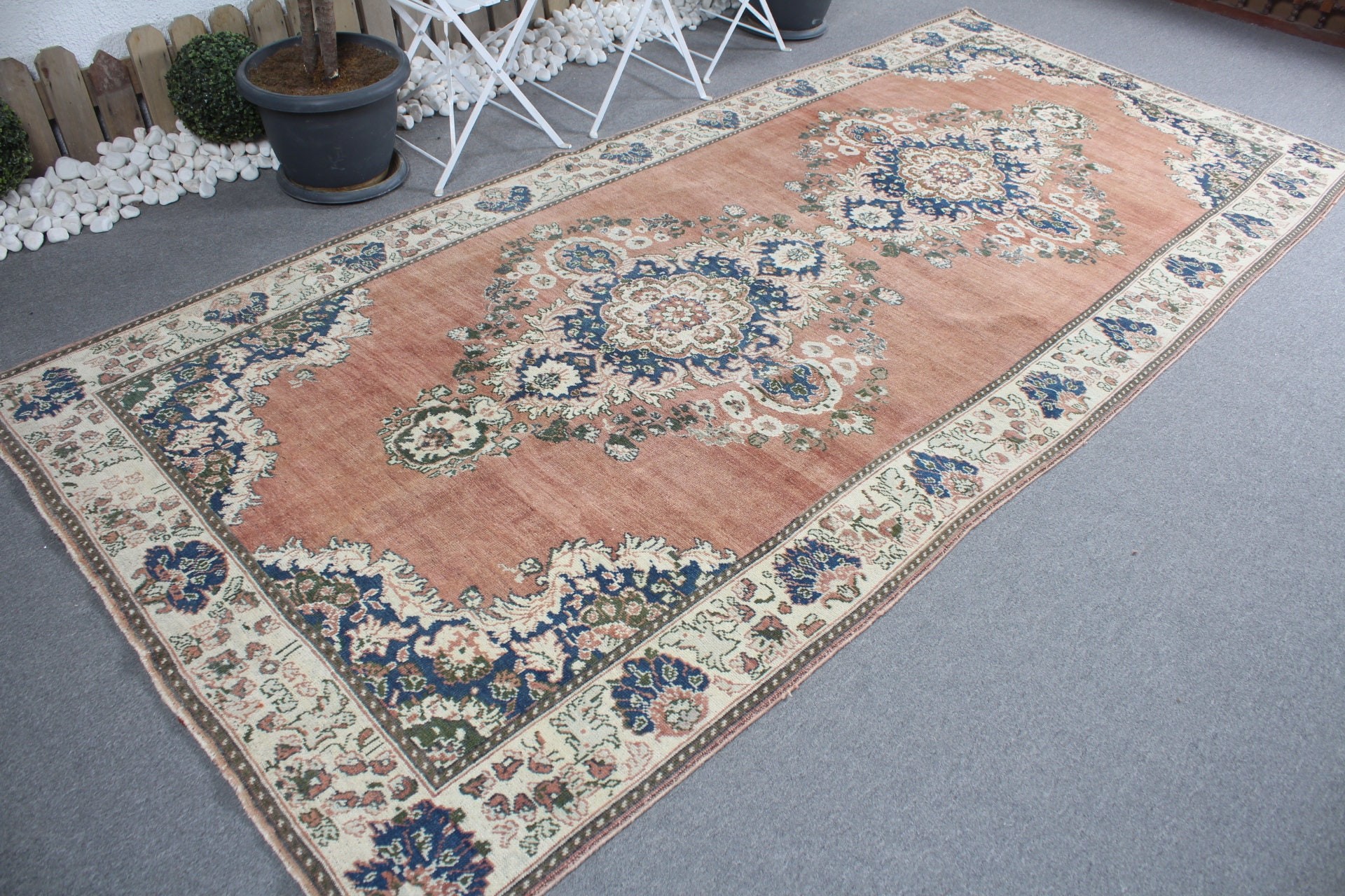 Turkish Rugs, Living Room Rug, Salon Rug, Cool Rug, Rugs for Salon, Kitchen Rug, Vintage Rugs, Bronze  5.1x11.5 ft Large Rug