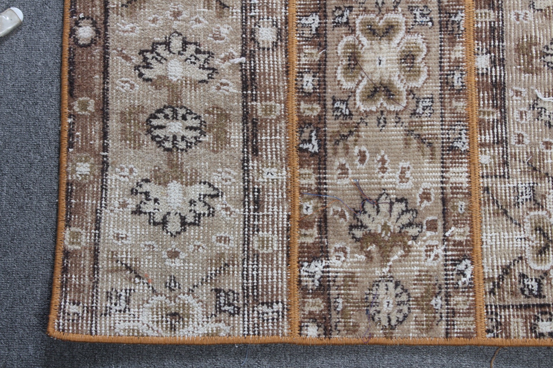 Beige Floor Rug, Bedroom Rug, Car Mat Rugs, Tribal Rug, Vintage Rug, Rugs for Entry, 2.7x4.2 ft Small Rugs, Turkish Rugs