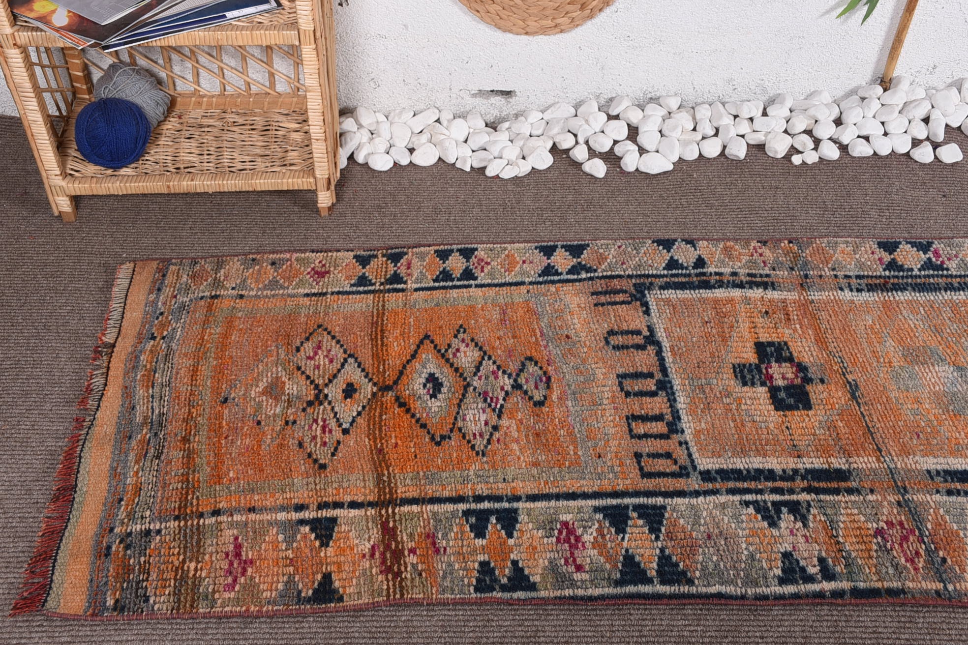 Outdoor Rugs, Oushak Rugs, Anatolian Rugs, Vintage Rugs, Stair Rugs, 2.5x11.9 ft Runner Rugs, Kitchen Rugs, Turkish Rug, Rugs for Runner