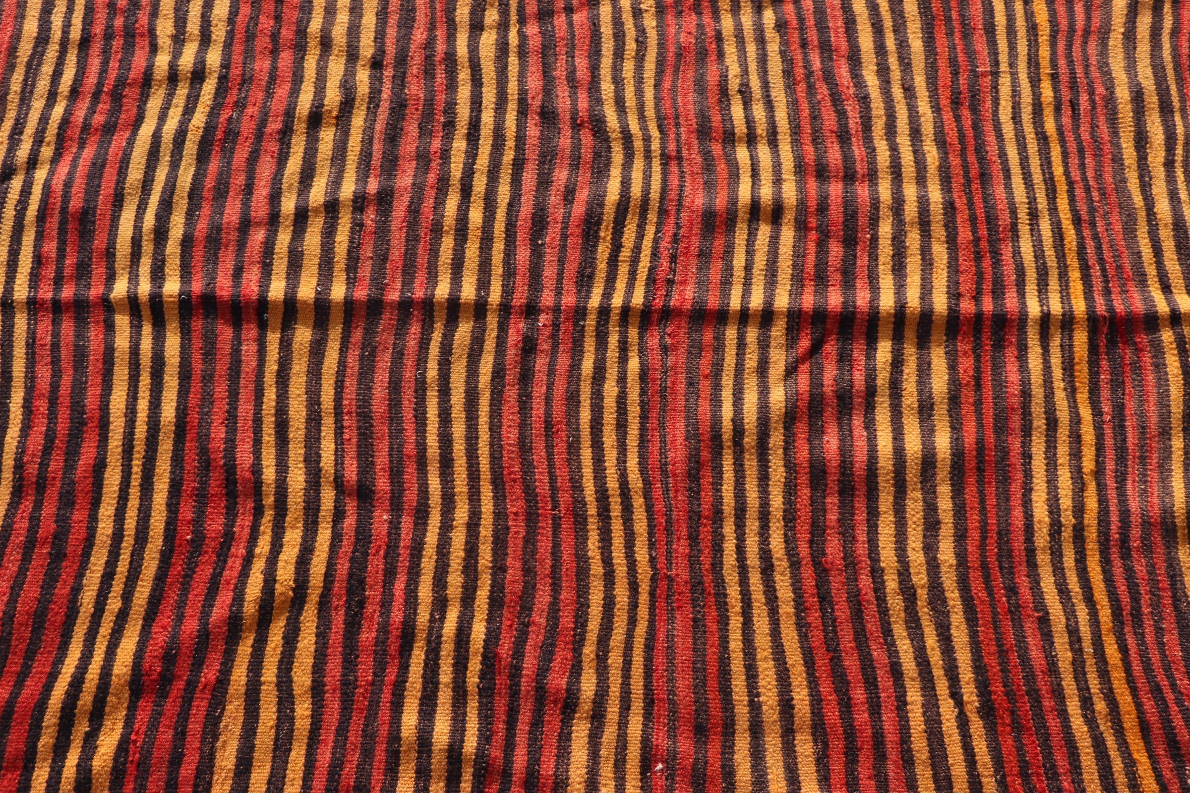 Kilim, Oryantal Halı, Vintage Halı, Yatak Odası Halısı, Sarı Anadolu Halısı, 3.9x9.5 ft Alan Halıları, Mutfak Halıları, Ev Dekorasyonu Halıları, Türk Halısı