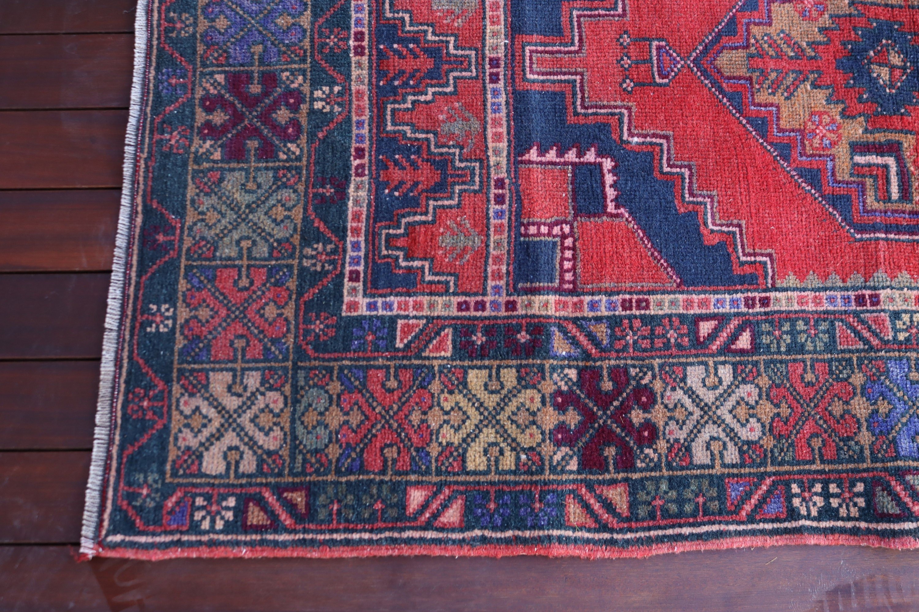 Vintage Vurgulu Halılar, Yatak Odası Halıları, Kırmızı Nötr Halı, Oushak Halısı, Vintage Halılar, 3,4x5,6 ft Accent Halıları, Türk Halısı, Boho Halıları