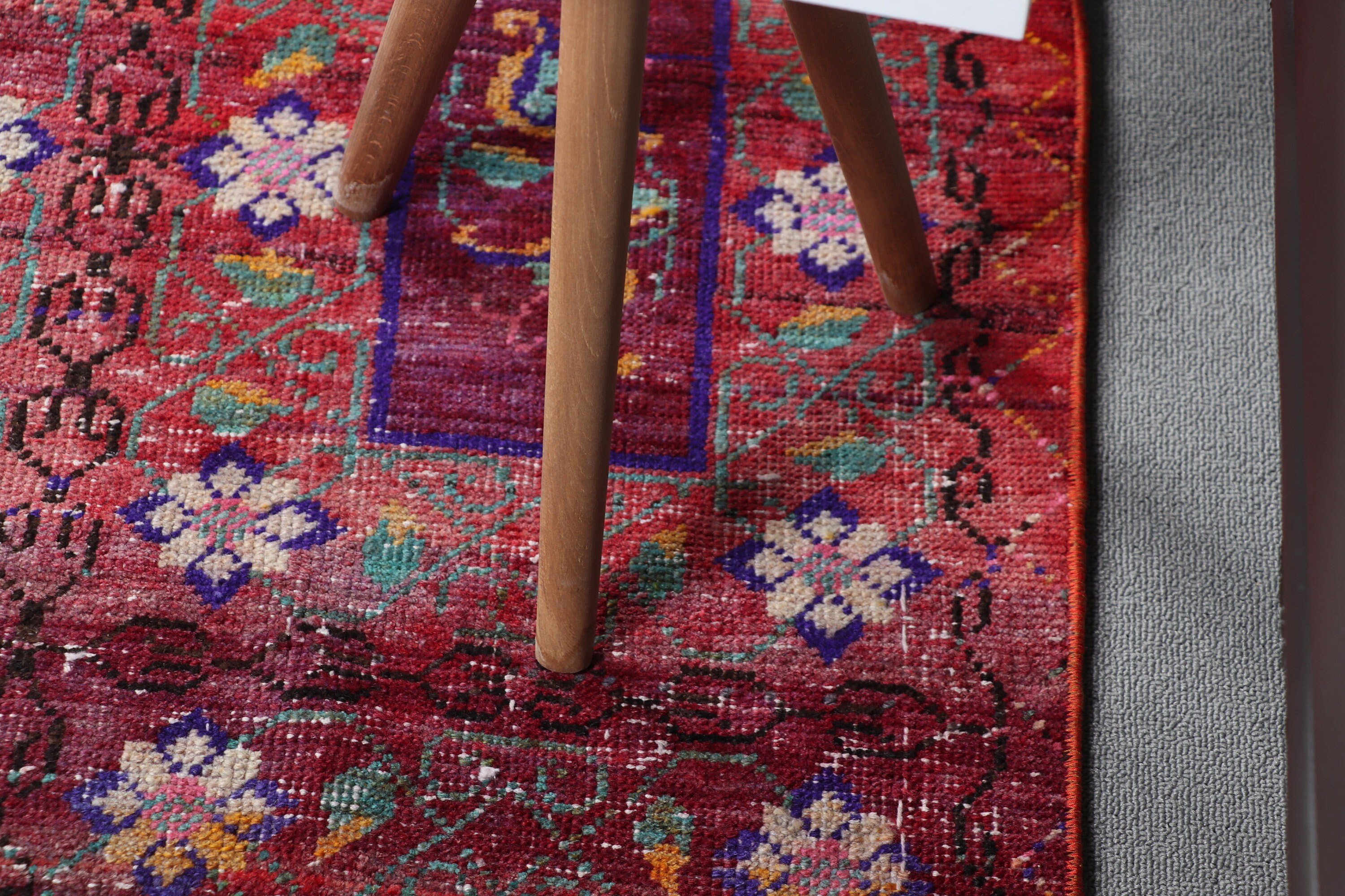 Kitchen Rug, Nursery Rug, Vintage Rug, Cool Rugs, Rugs for Dining Room, Turkish Rug, Purple Cool Rugs, Moroccan Rug, 4.1x6.6 ft Area Rugs
