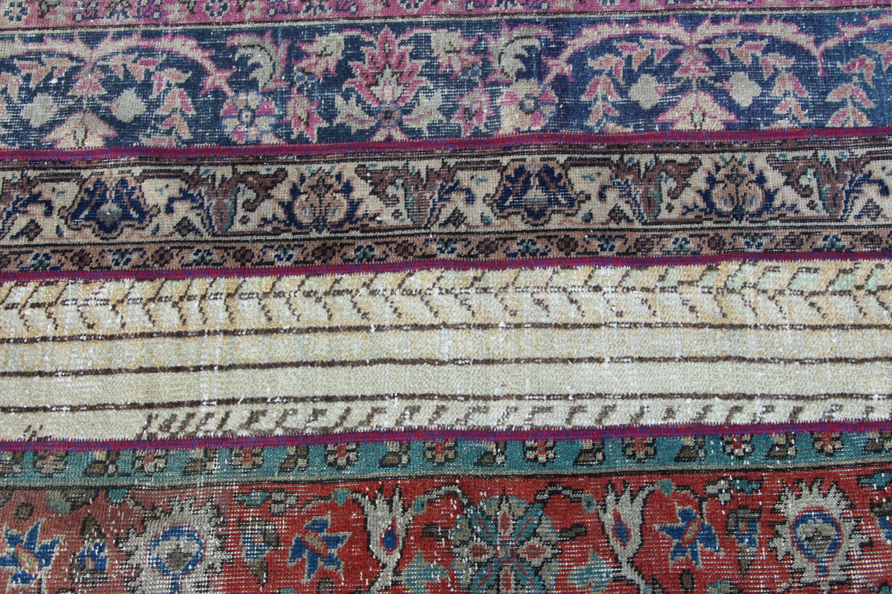 Antika Halı, Oryantal Halı, Paspas Halısı, Giriş Halısı, Türk Halısı, Mavi Zemin Halısı, Duvara Asma Halılar, 2,4x4,7 ft Küçük Halı, Vintage Halı