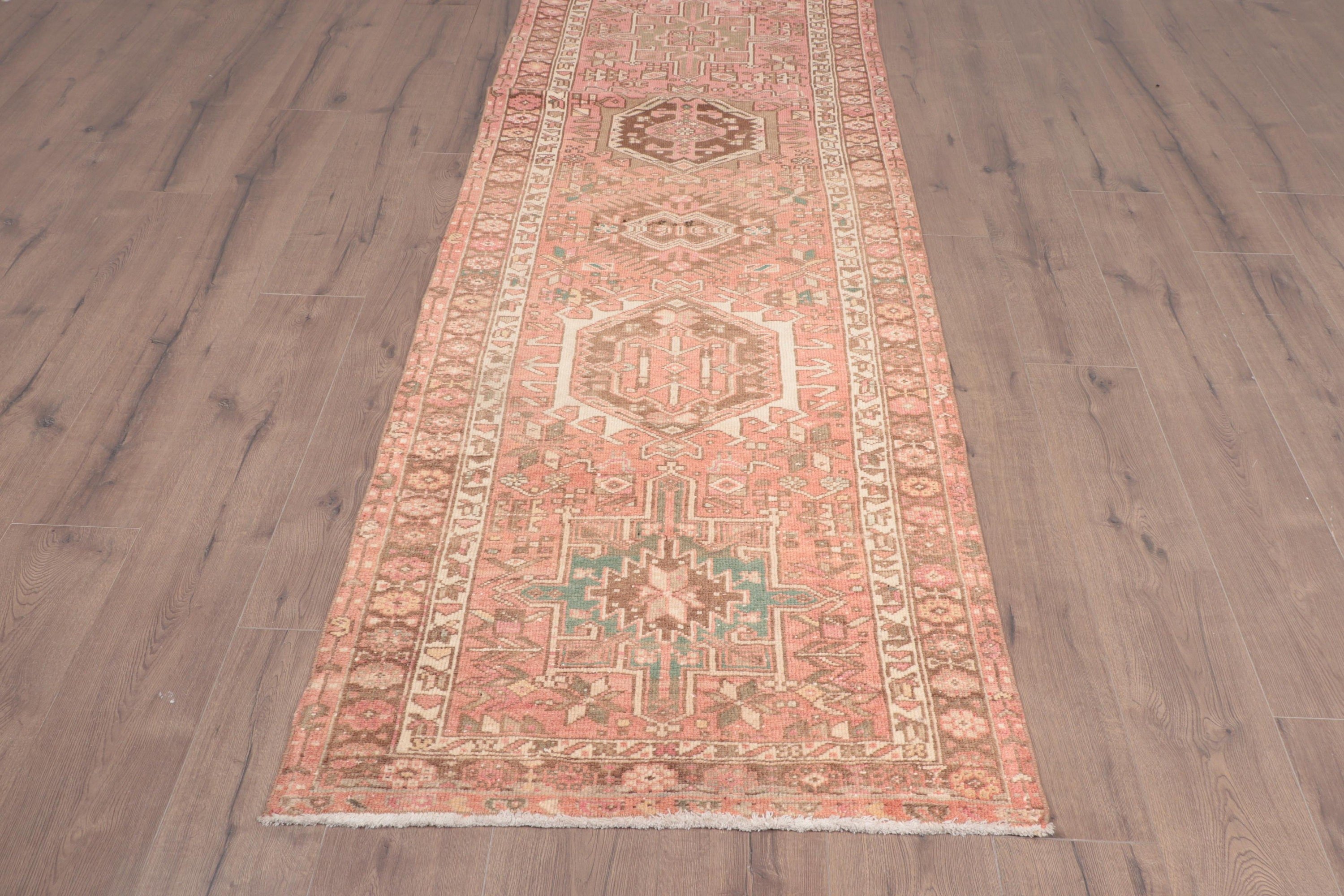 Türk Halıları, El Dokuma Halı, 3x13,5 ft Yolluk Halı, Vintage Halı, Pembe Fas Halısı, Nötr Halılar, Beni Ourain Koşucu Halıları, Merdiven Halıları