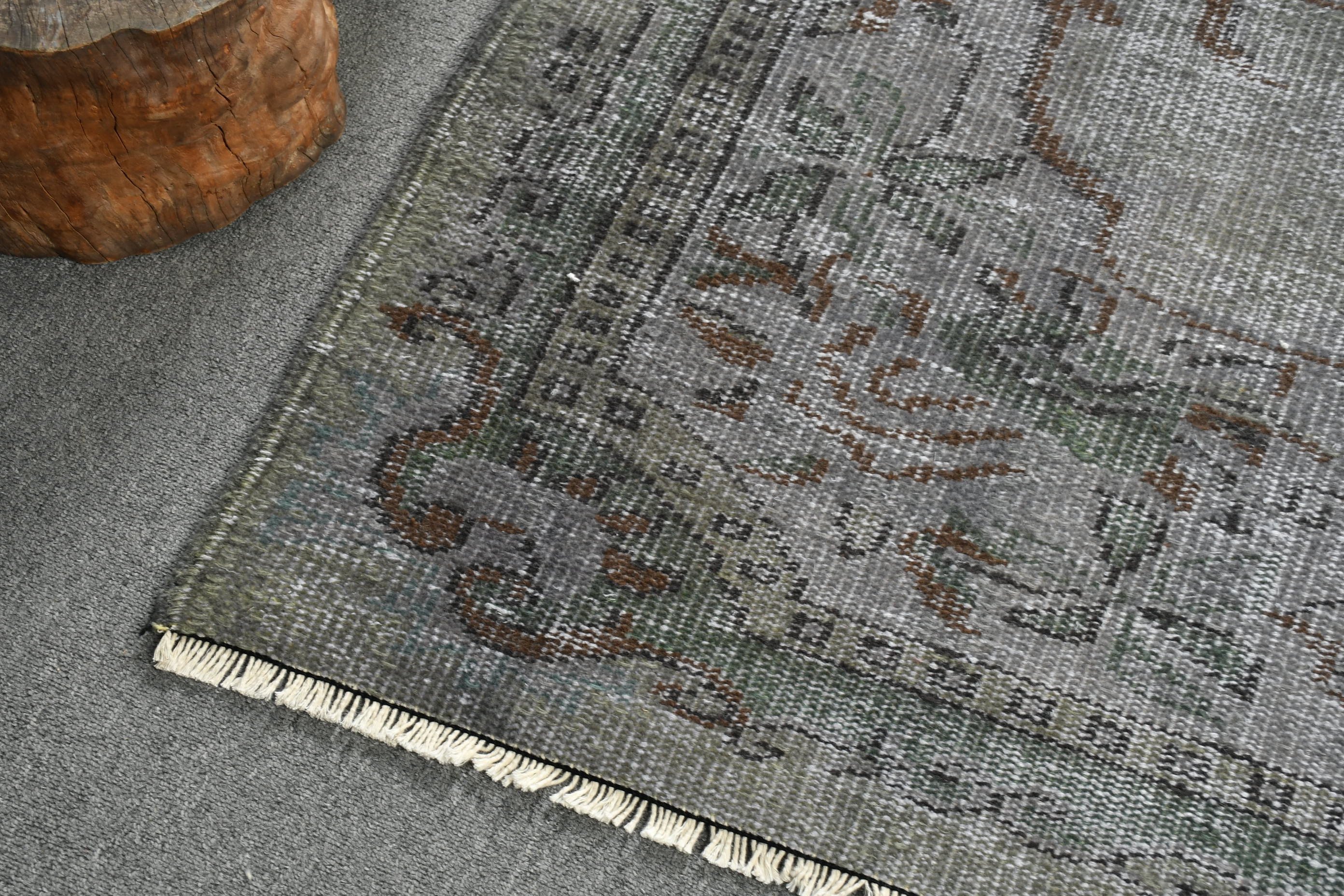 Living Room Rug, Bedroom Rug, Green Oushak Rug, Nomadic Rug, Antique Rugs, Vintage Rugs, Turkish Rug, 5.3x8.7 ft Large Rug