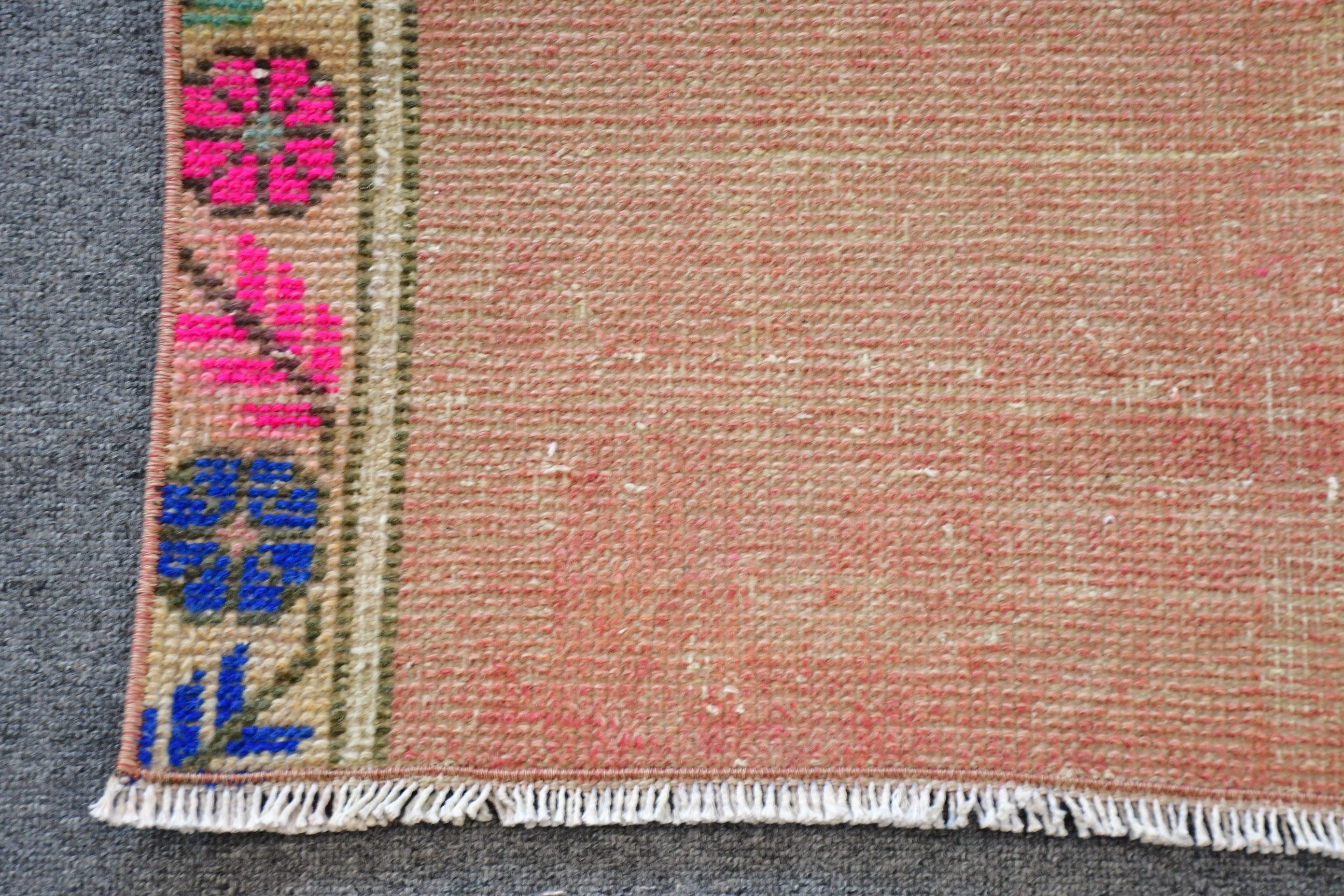 Wall Hanging Rugs, Vintage Rug, Rugs for Door Mat, Oriental Rugs, Moroccan Rug, Natural Rug, 1.9x3 ft Small Rug, Turkish Rugs, Car Mat Rug