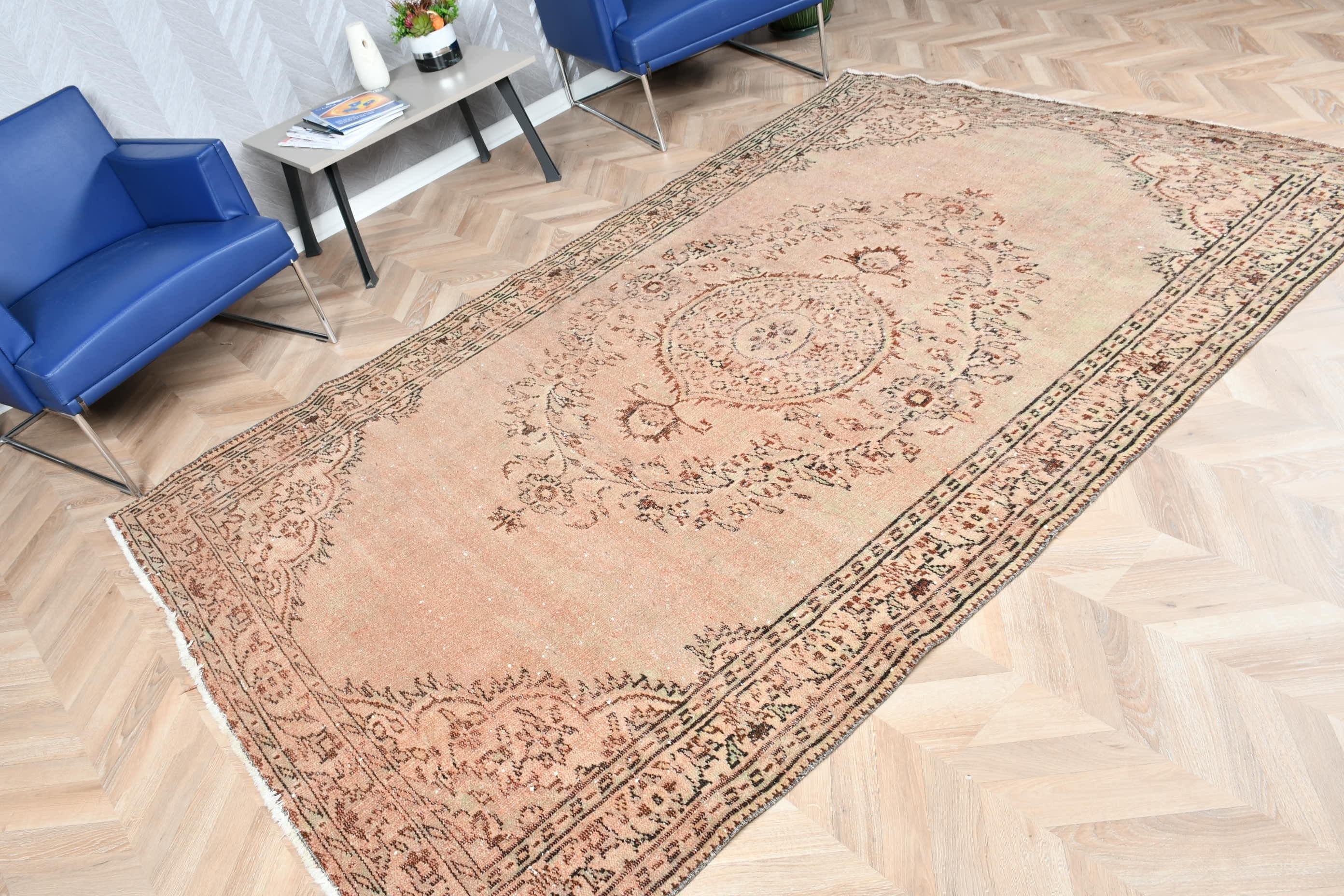 Yatak Odası Halıları, Kahverengi Anadolu Halısı, 5,9x9 ft Büyük Halılar, Oturma Odası Halısı, Yer Halıları, Havalı Halı, Yatak Odası Halıları, Vintage Halılar, Türk Halısı