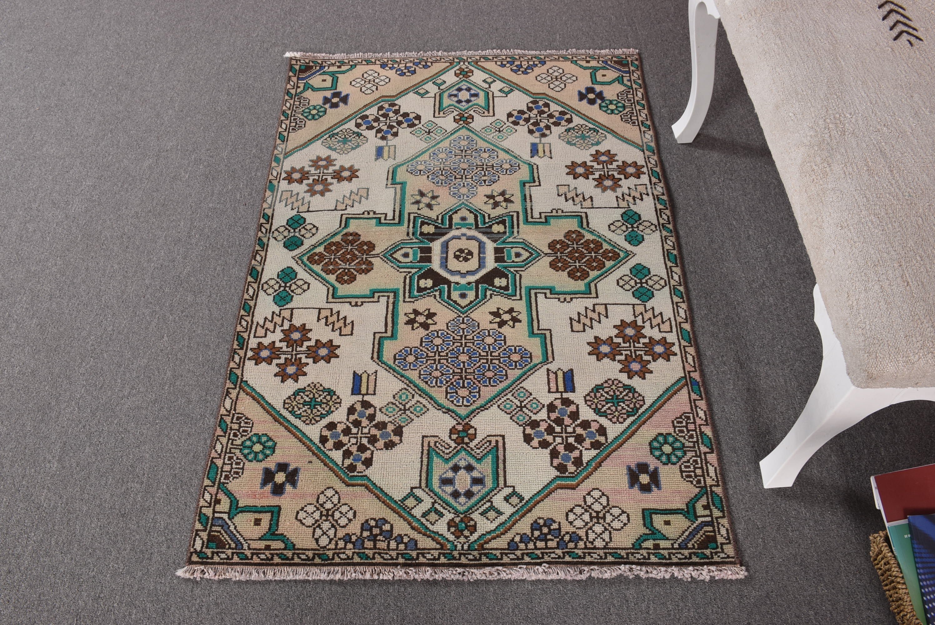 Yatak Odası Halıları, Anadolu Halıları, Araba Paspas Halıları, Bej Açıklama Halıları, Yatak Odası Halıları, Vintage Halı, 2.8x4.2 ft Küçük Halı, Türk Halıları