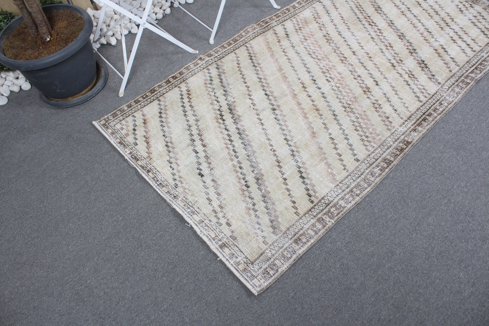 Beige Kitchen Rug, Rugs for Nursery, Nursery Rug, Vintage Rugs, Antique Rug, Entry Rug, 3.3x6.3 ft Accent Rug, Turkish Rugs