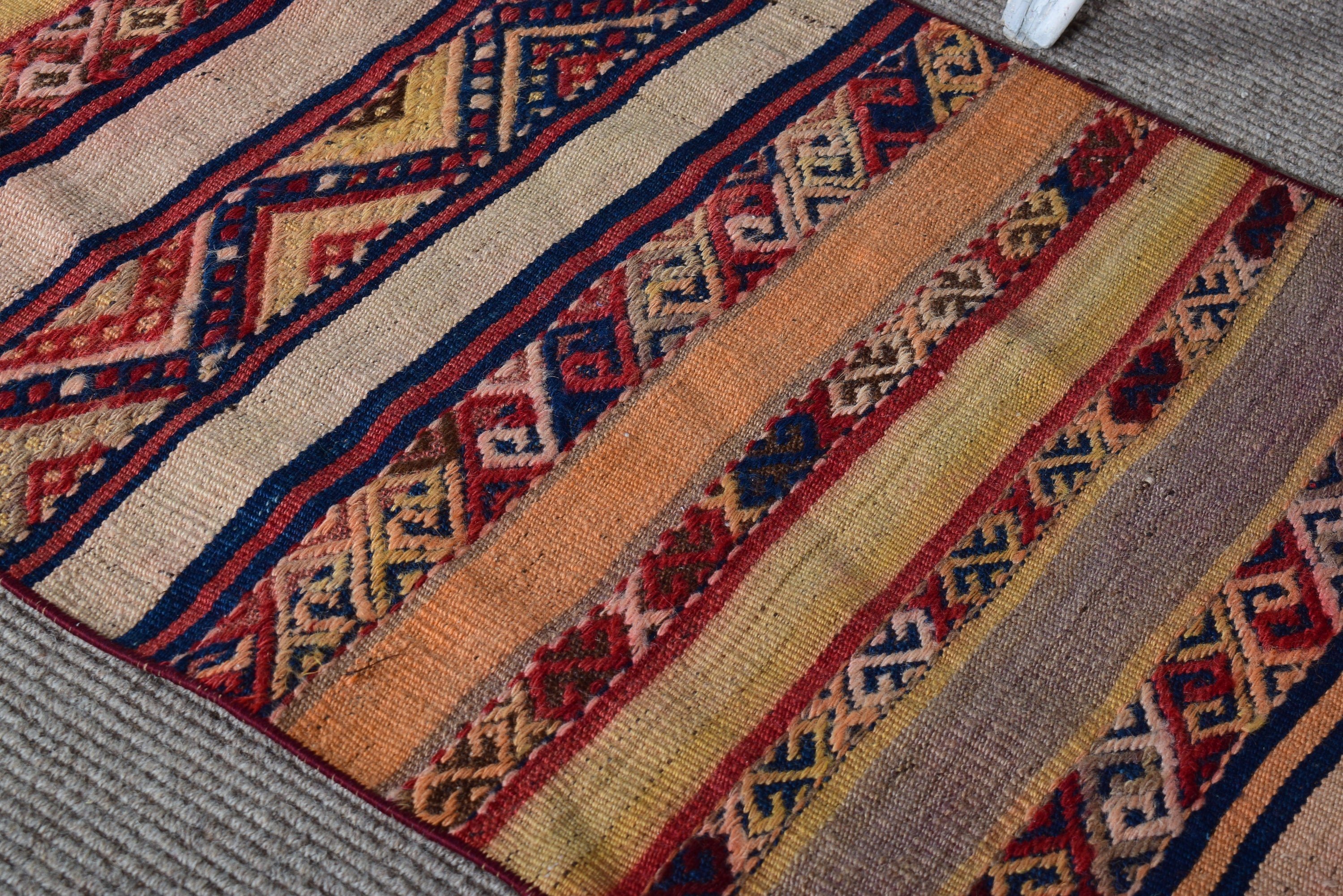 Mutfak Halıları, Lüks Halılar, Kilim, Koridor Halısı, Yer Halısı, Havalı Halılar, 2x10.4 ft Runner Halısı, Bej Lüks Halı, Türk Halıları, Vintage Halılar