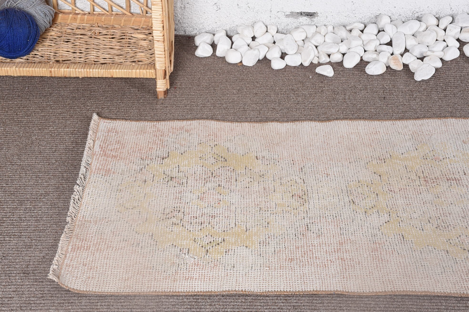 Home Decor Rugs, Turkish Rug, Rugs for Nursery, Floor Rug, Entry Rugs, 1.9x3.9 ft Small Rug, Retro Rug, Vintage Rug, Wall Hanging Rug
