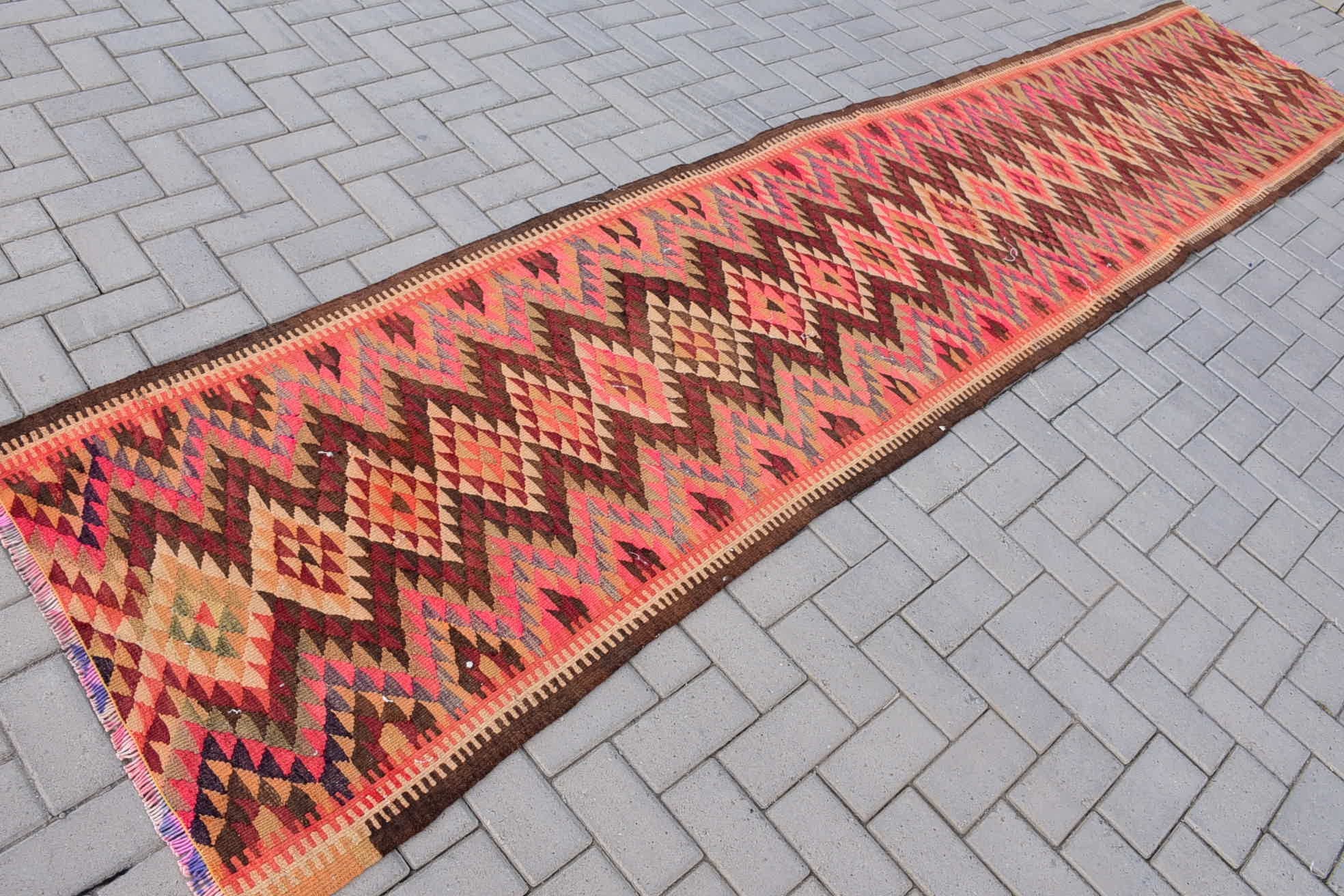 Anadolu Halıları, Runner Halıları, 2.8x13.5 ft Runner Halısı, Koridor Halıları, Ev Dekorasyonu Halıları, Mutfak Halıları, Vintage Halı, Türk Halısı, Kilim