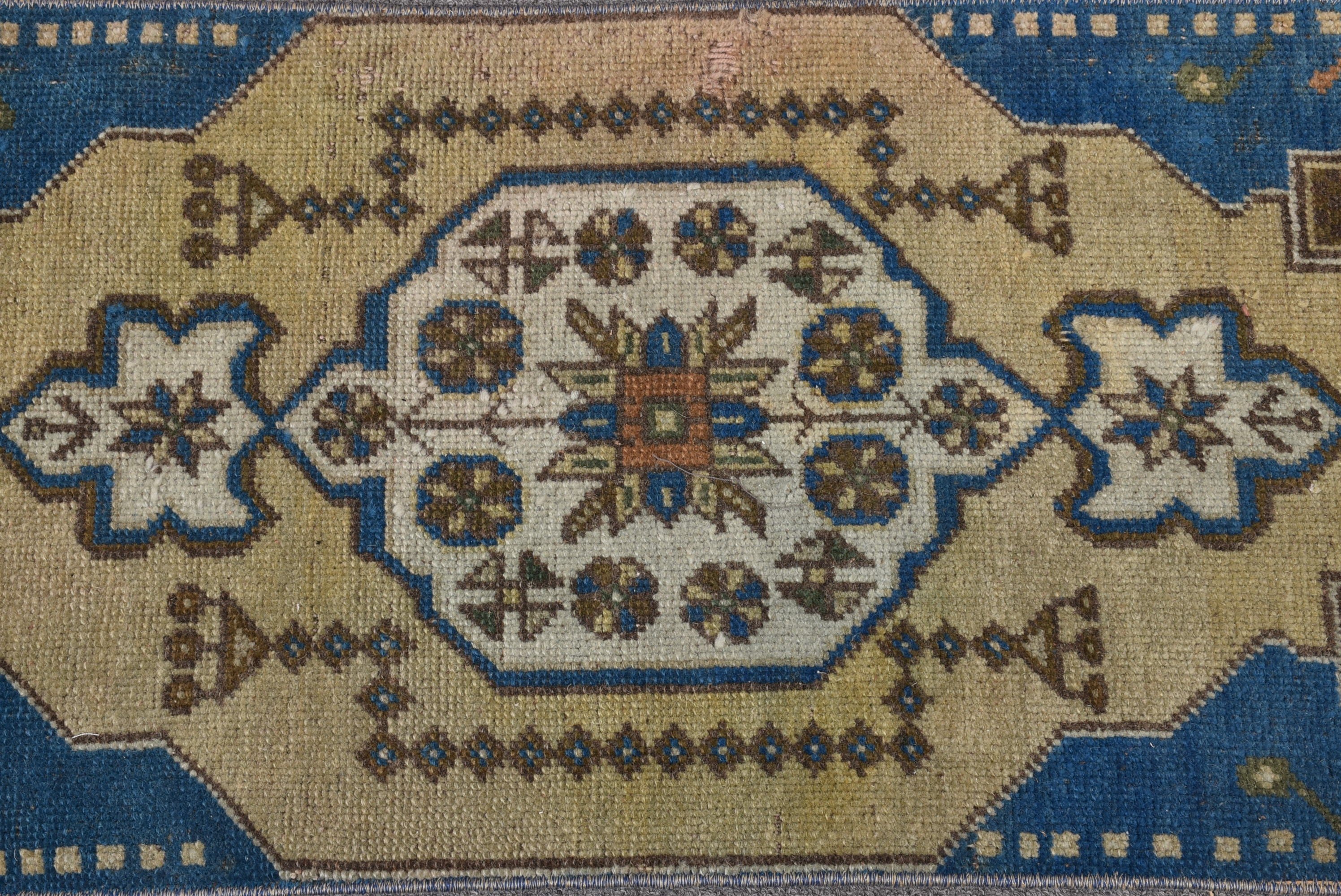 Vintage Halılar, Mutfak Halısı, Yün Halılar, Yatak Odası Halıları, Türk Halısı, Kapı Paspası Halıları, 1.5x3.8 ft Küçük Halılar, Banyo Halısı, Kahverengi Oryantal Halı