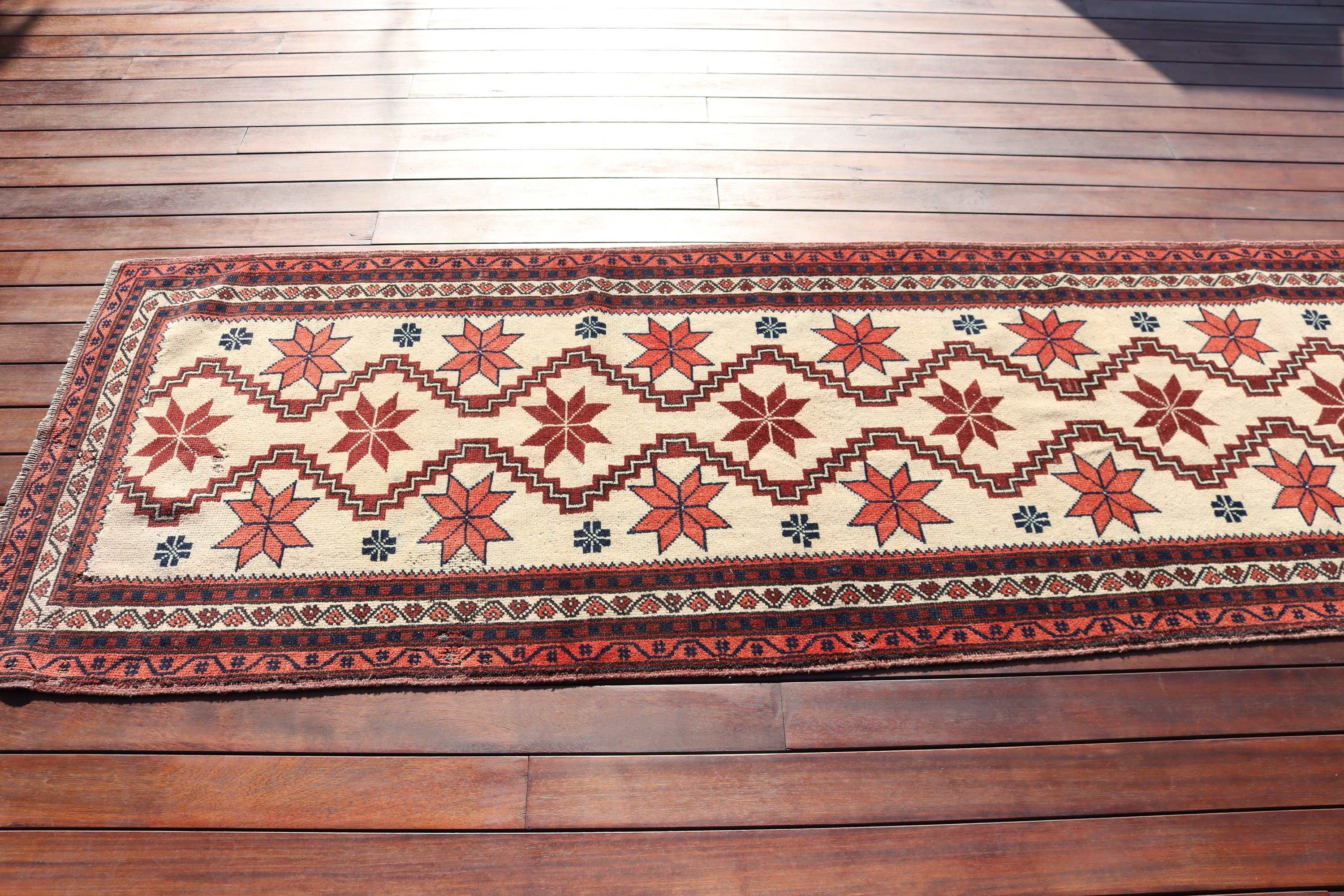 Merdiven Halıları, Türkiye Halıları, Vintage Halılar, Uzun Yolluk Halısı, Yatak Odası Halısı, Yün Halılar, Bej Düz Dokuma Halı, Türk Halısı, 2.7x10.6 ft Yolluk Halıları