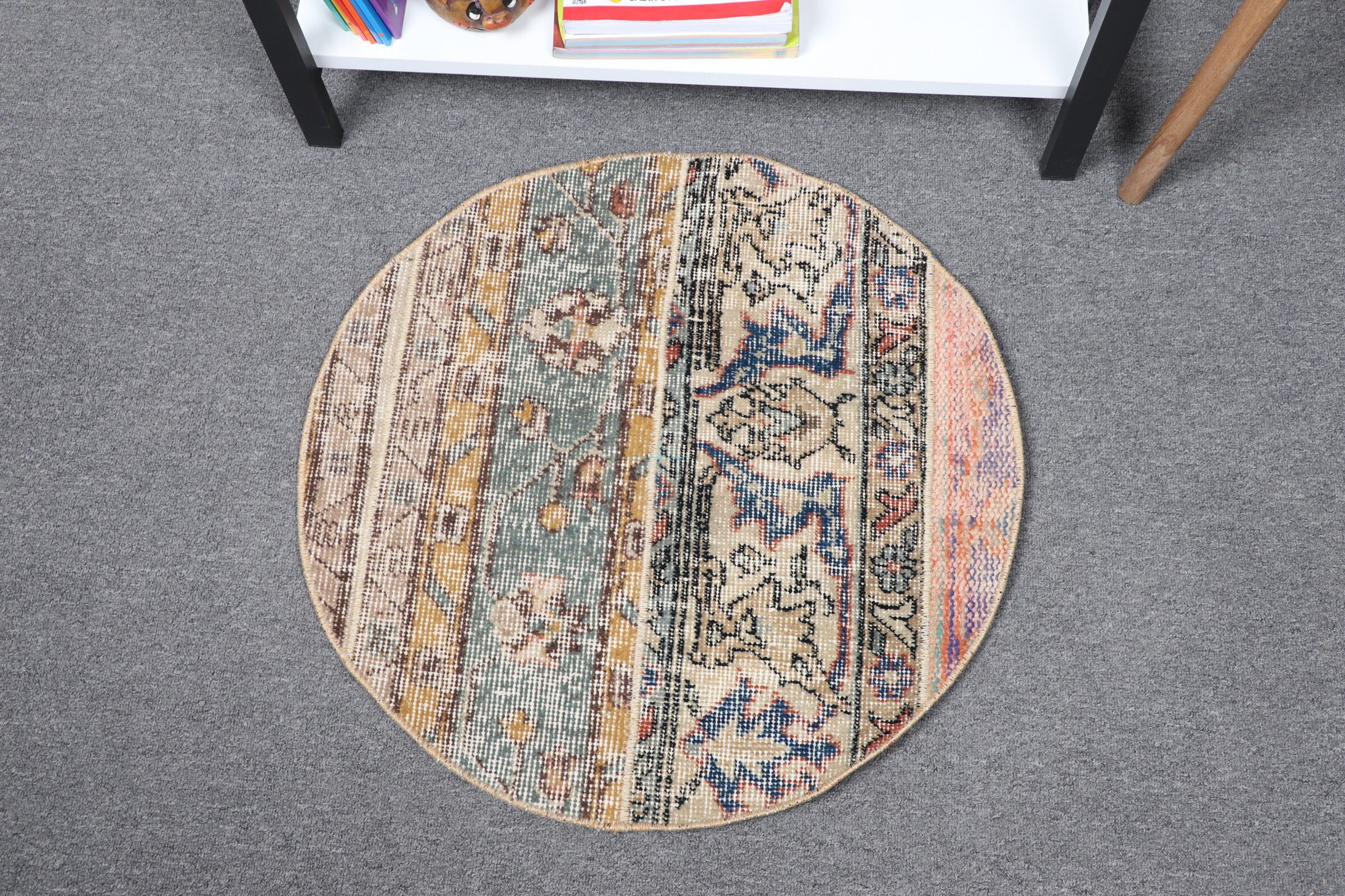 Eski Halı, Araba Paspas Halısı, 2x2 ft Küçük Halılar, Vintage Halı, Mutfak Halıları, Türk Halısı, Havalı Halılar, Yeşil Mutfak Halısı, Giriş Halıları