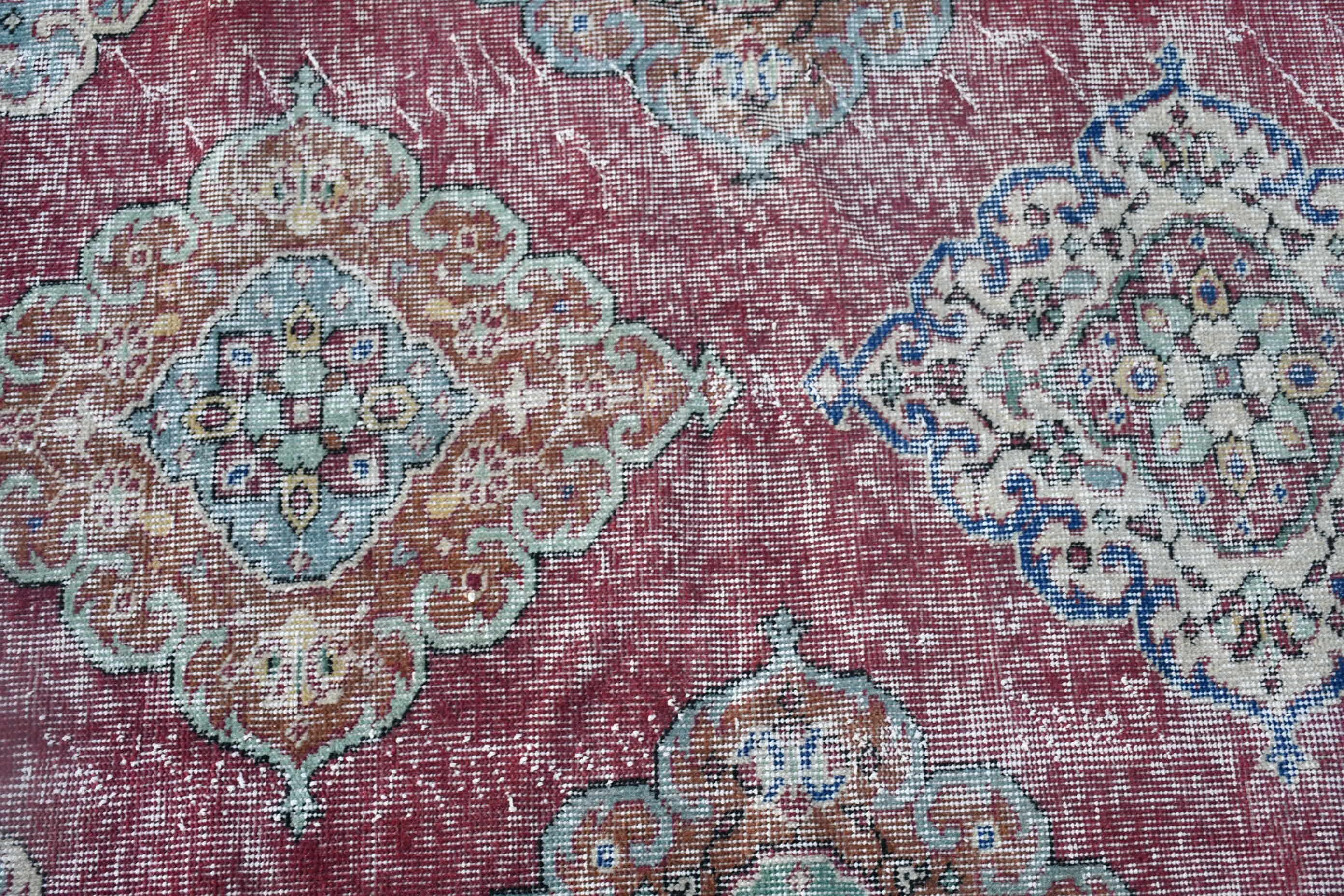 Turkish Rug, Door Mat Rug, Abstract Rugs, Vintage Rug, Purple  2.9x4 ft Small Rug, Home Decor Rug, Wall Hanging Rug, Floor Rug