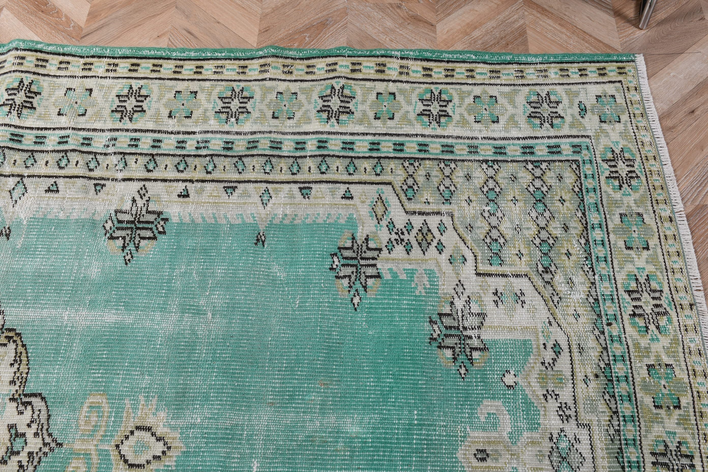 Oturma Odası Halıları, Yemek Odası Halıları, Vintage Halı, 5.6x8.6 ft Büyük Halı, Türk Halısı, Mutfak Halısı, Yatak Odası Halısı, Bej Ev Dekor Halıları