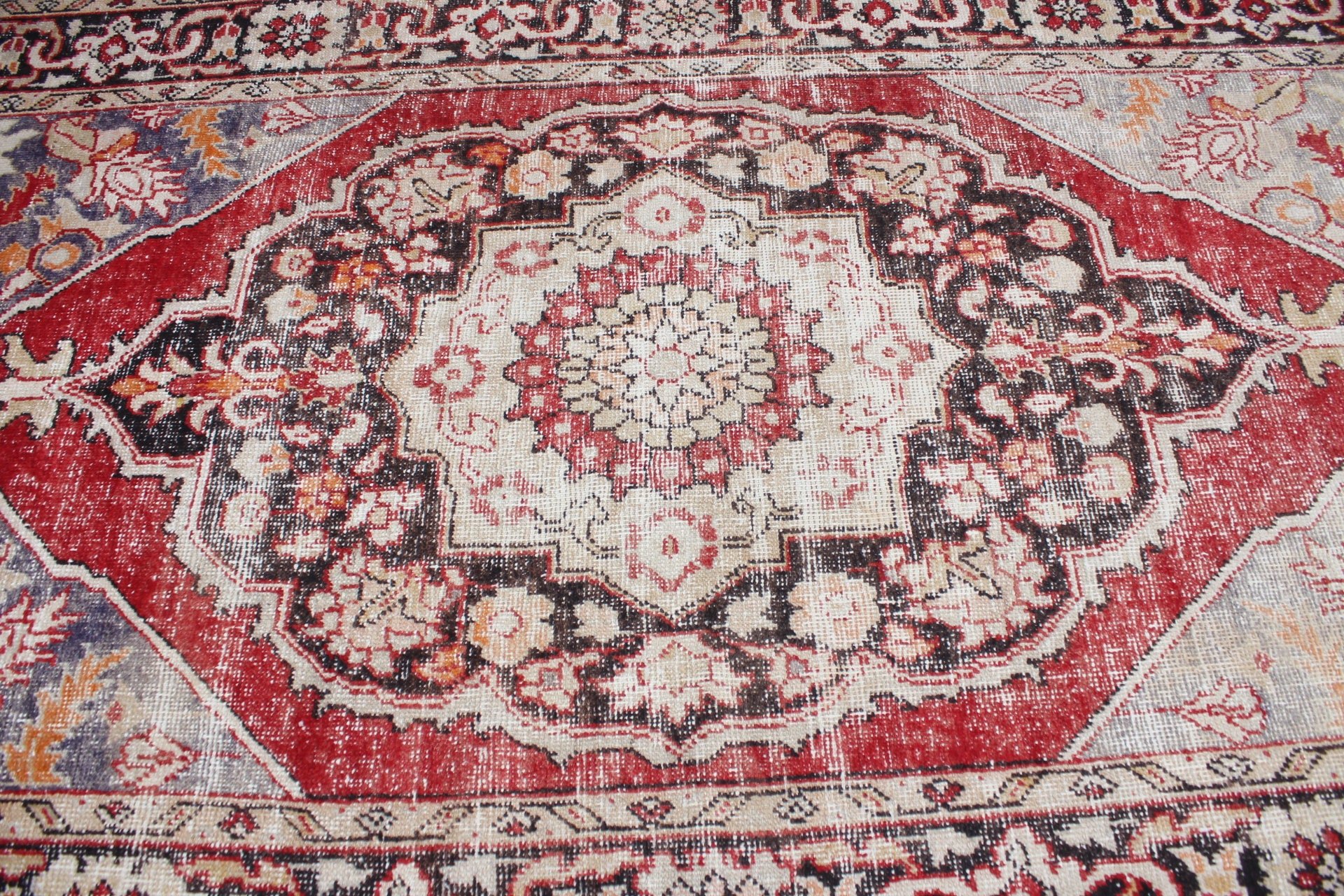 Yer Halısı, Yatak Odası Halısı, Antika Halı, Salon Halısı, 4,9x8,8 ft Büyük Halılar, Türk Halıları, Kırmızı Antika Halılar, Eski Halı, Vintage Halılar, Anadolu Halısı