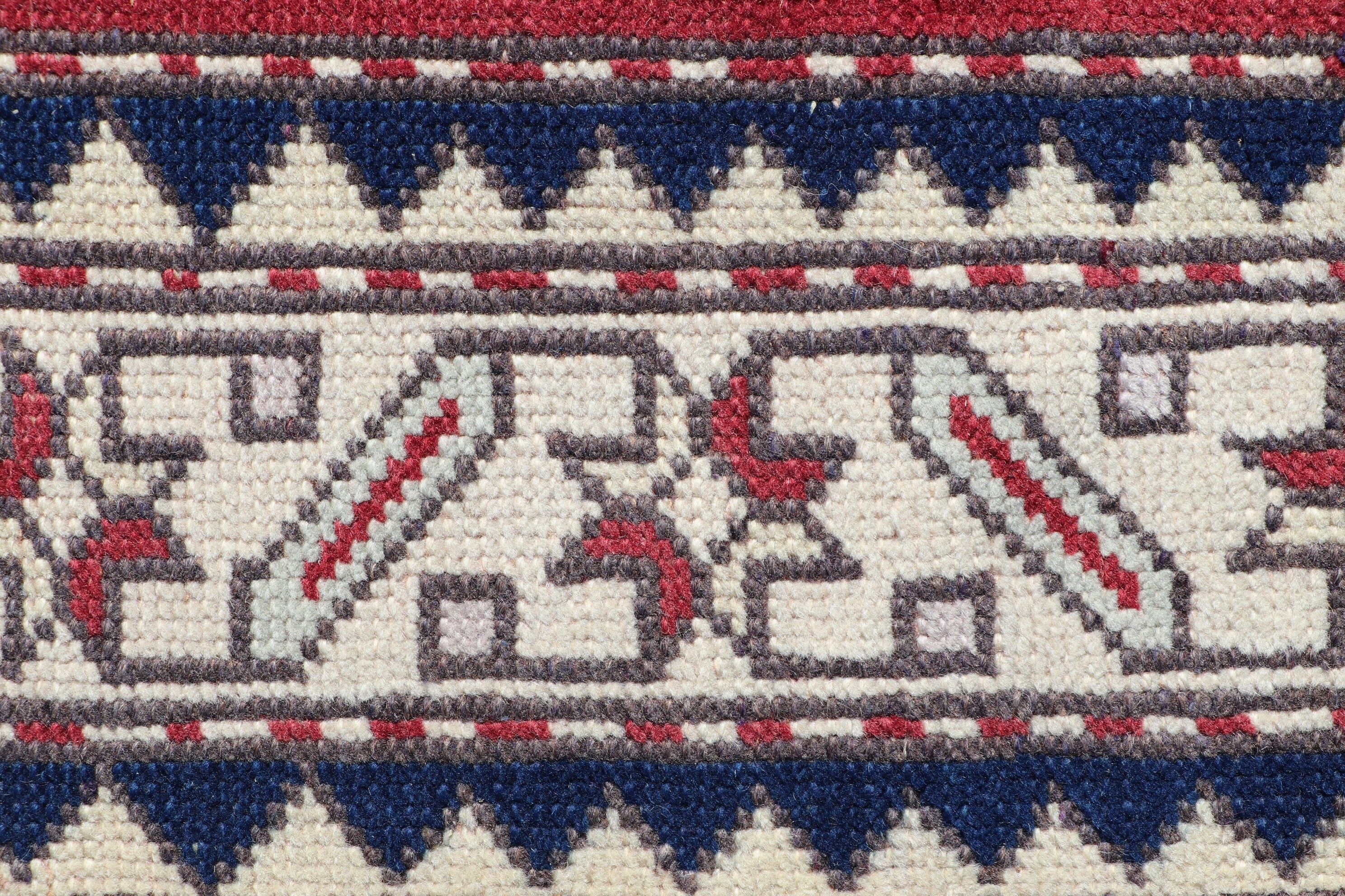 Oriental Rug, 4x6.2 ft Area Rug, Turkish Rugs, Vintage Rug, Muted Rug, Bedroom Rug, White Home Decor Rug, Rugs for Kitchen, Wool Rug