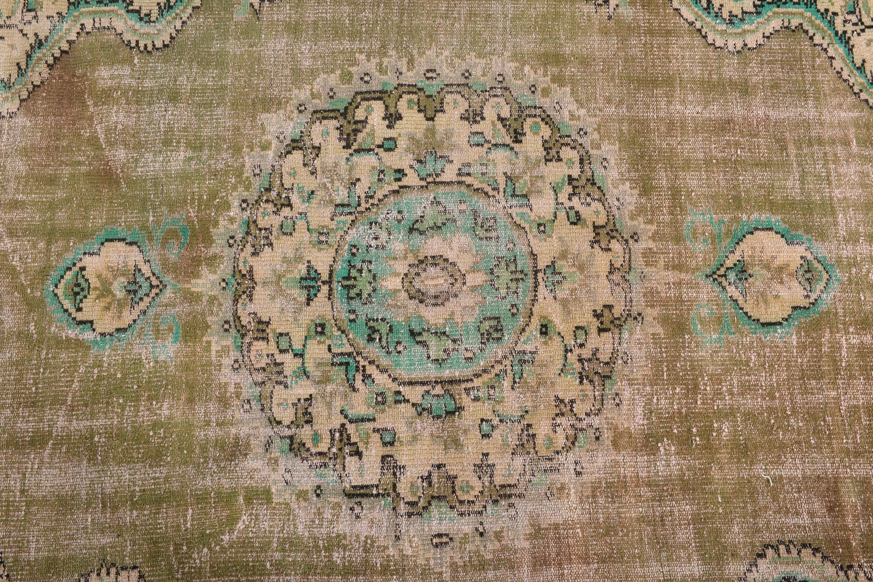 Anatolian Rug, Living Room Rug, 6x9.1 ft Large Rug, Green Oushak Rug, Antique Rug, Boho Rug, Vintage Rugs, Dining Room Rugs, Turkish Rug