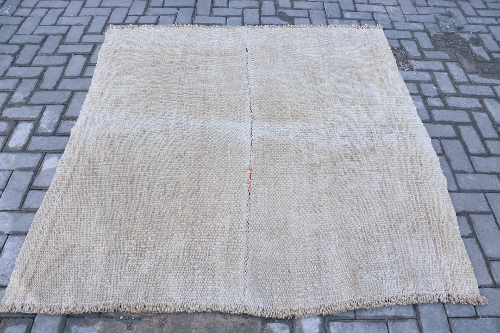 Oturma Odası Halıları, Türk Halısı, Vintage Halı, 5.2x5.3 ft Alan Halıları, Yer Halısı, Sevimli Halılar, Yemek Odası Halıları, Anadolu Halısı, Mutfak Halıları