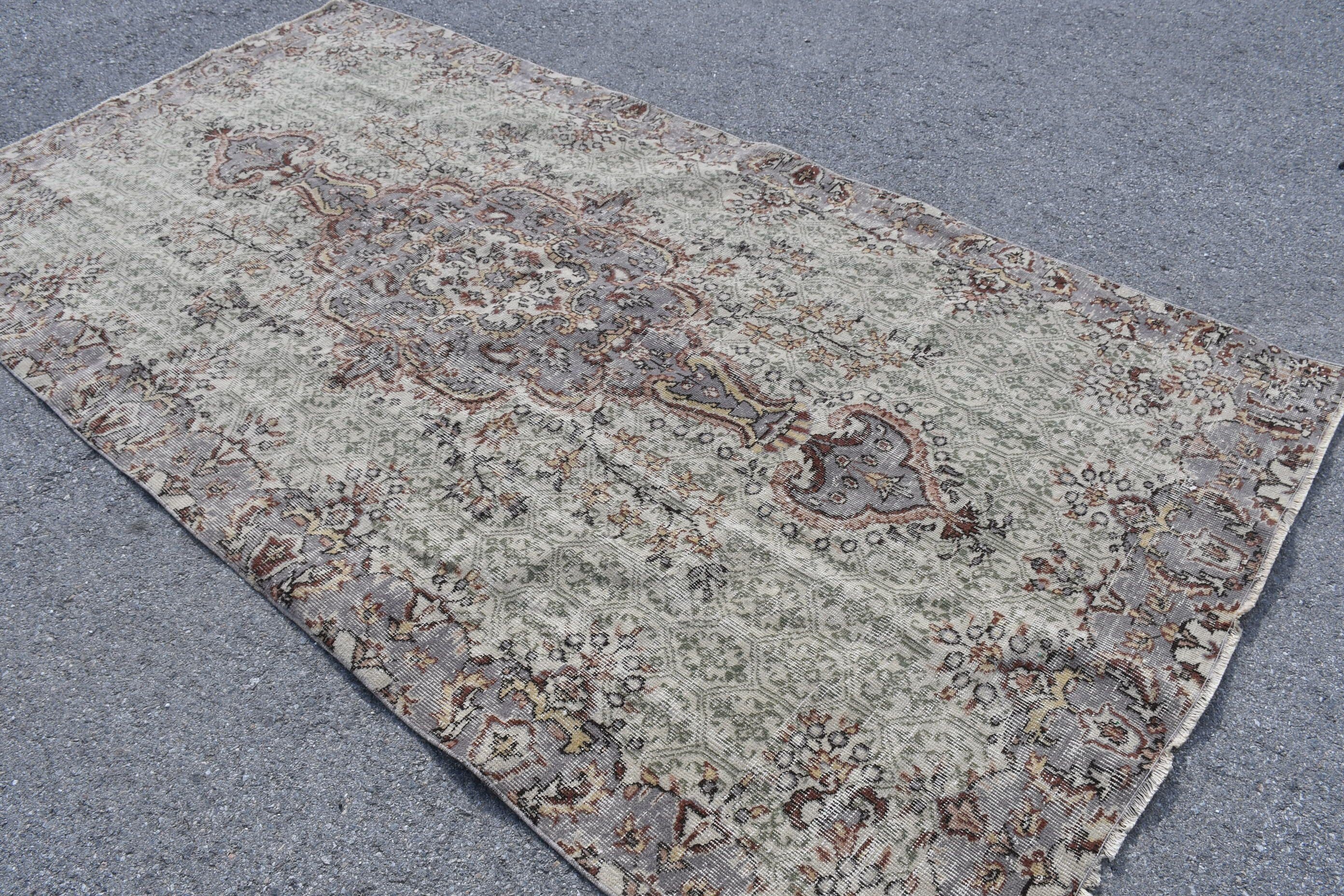 Living Room Rug, Vintage Rugs, Bedroom Rugs, Vintage Decor Rug, Rugs for Salon, Floor Rug, Moroccan Rug, Turkish Rugs, 5.3x9.8 ft Large Rug