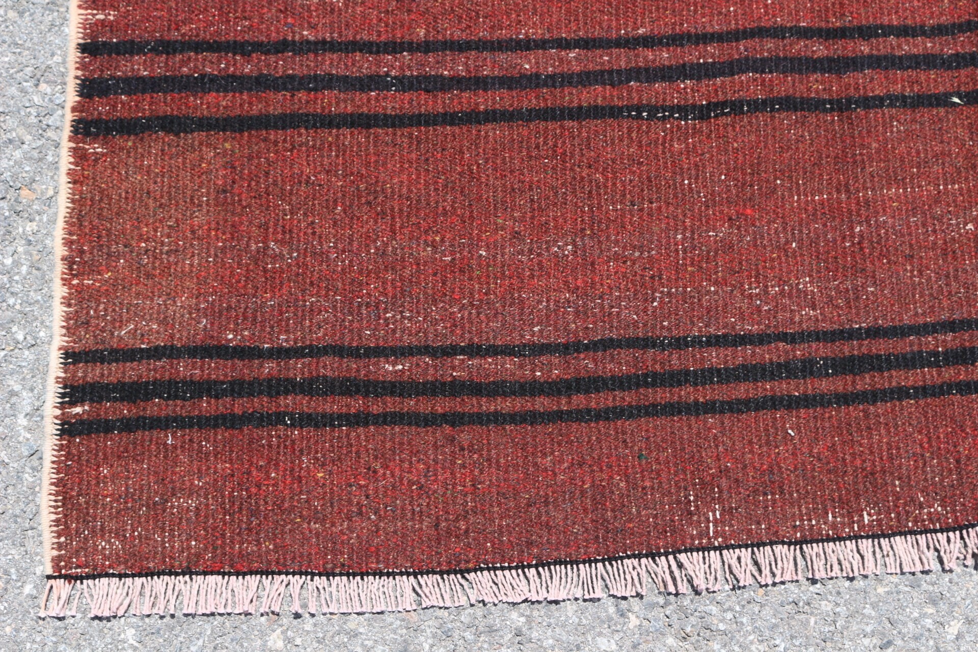 Turkish Rugs, Cool Rugs, Hand Woven Rug, Kilim, Vintage Rug, Kitchen Rug, Bedroom Rug, 4.7x11.3 ft Large Rug, Red Anatolian Rug, Salon Rugs