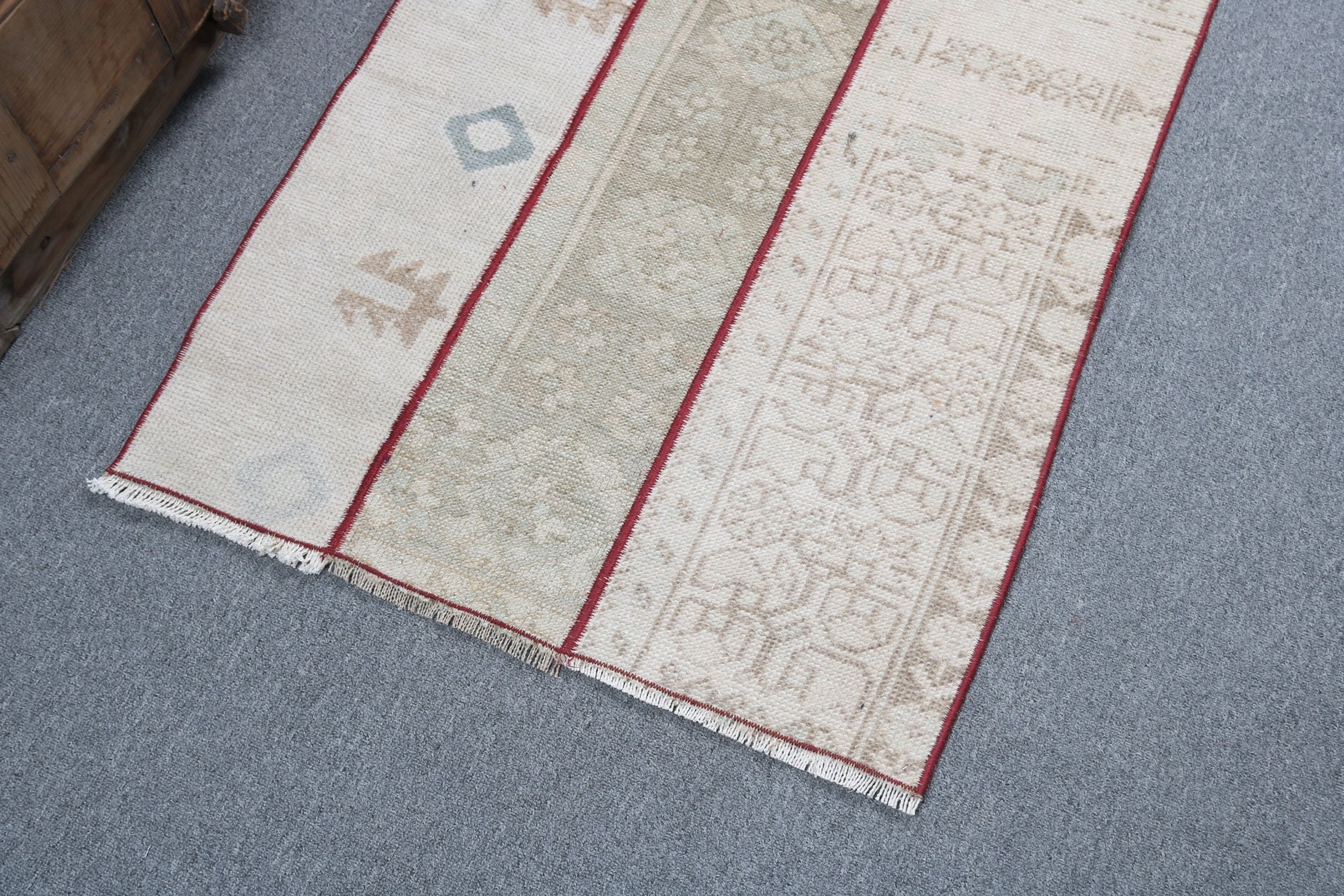 Floor Rugs, Bath Rug, Rugs for Bath, Cool Rugs, Beige Bedroom Rugs, Turkish Rugs, Kitchen Rug, 2.3x2.8 ft Small Rugs, Vintage Rug