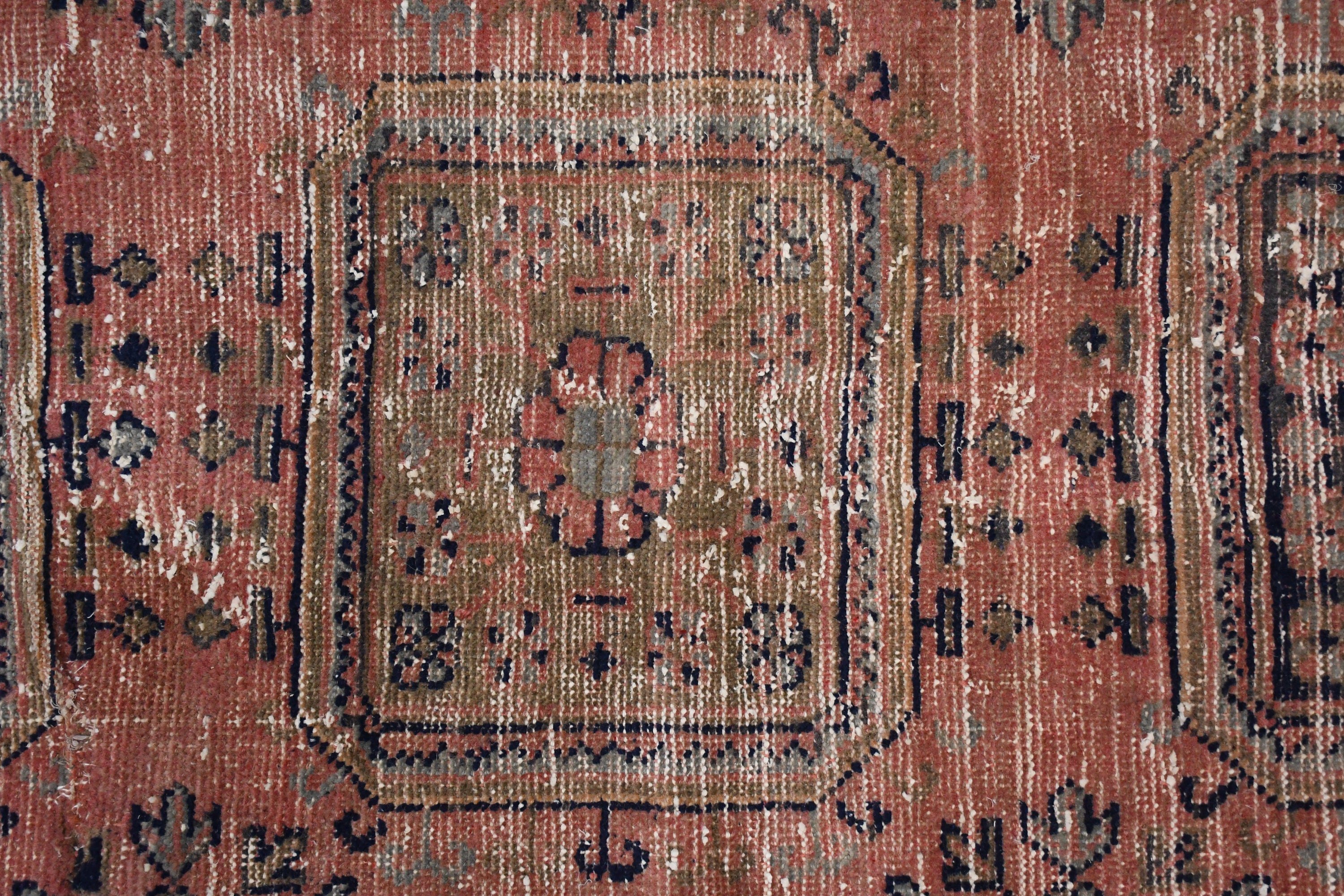 2.7x19.9 ft Yolluk Halıları, Antika Halılar, Kırmızı Yer Halıları, Fas Halıları, Mutfak Halıları, Türk Halısı, Mutfak Halısı, Vintage Halı, Koridor Halısı