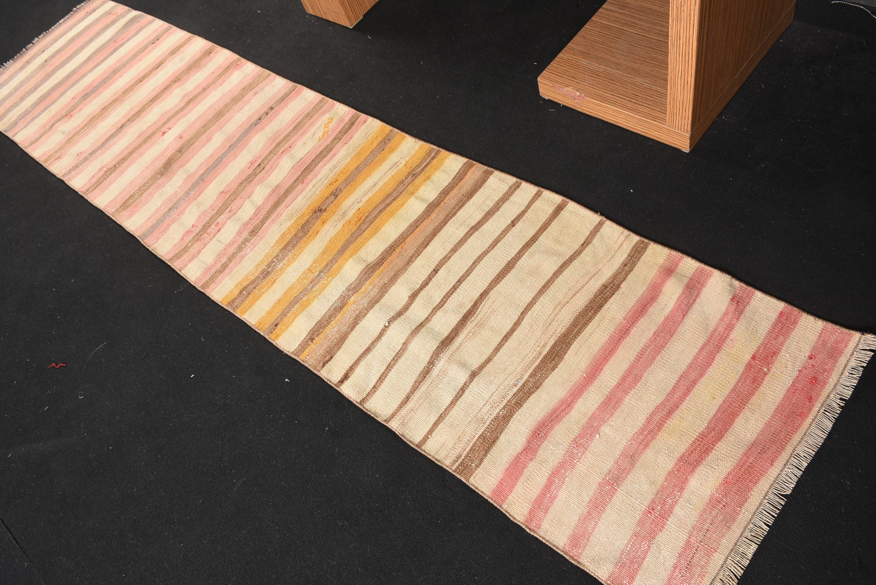 Türk Halısı, Yatak Odası Halıları, Kilim, Bej Antika Halılar, Koridor Halısı, Fas Halısı, Merdiven Halıları, Boho Halısı, Vintage Halı, 1.9x8.7 ft Runner Halıları