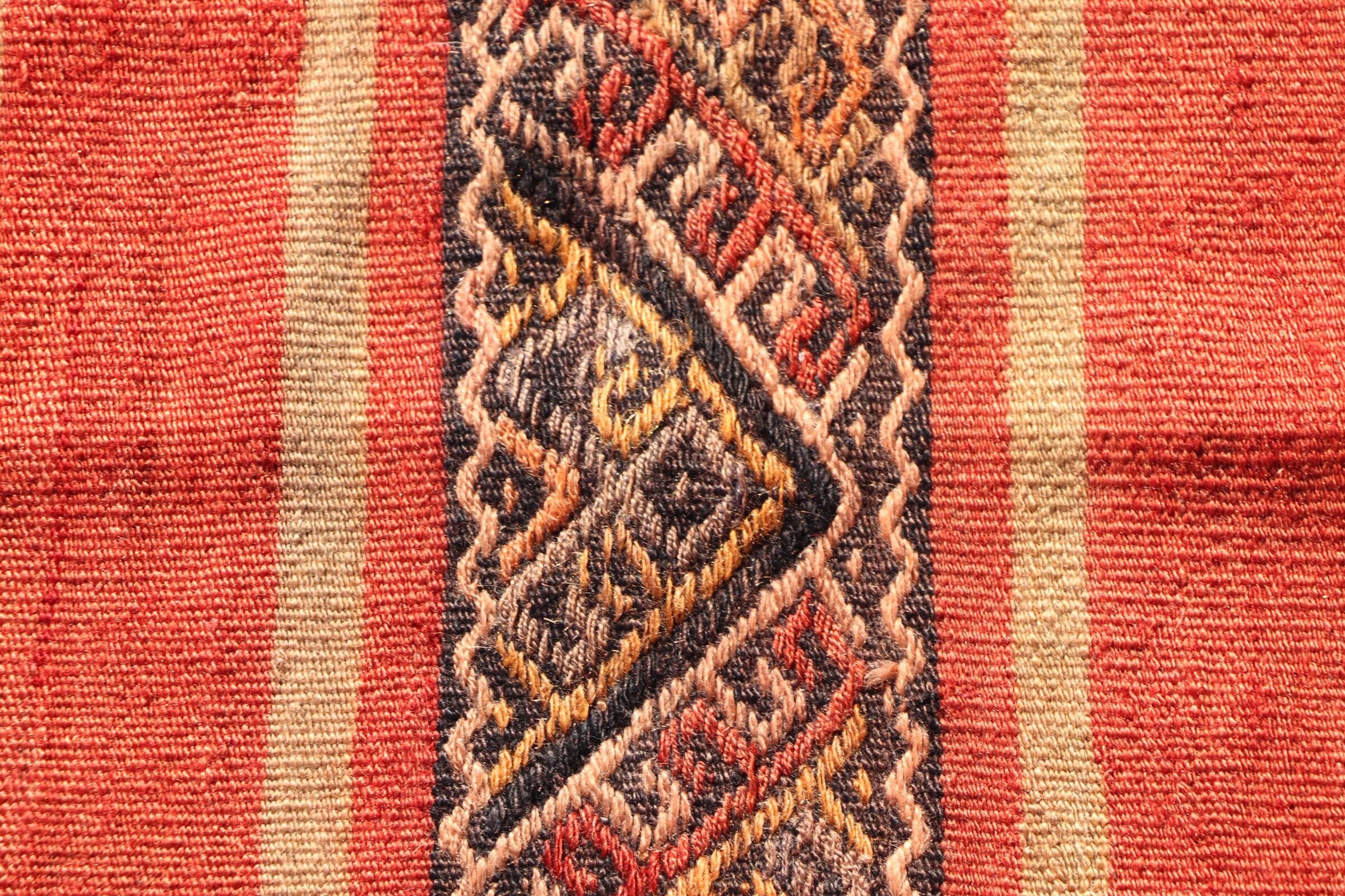 Cool Rug, Kilim, Anatolian Rug, Bedroom Rug, Turkish Rugs, Red Floor Rug, Turkey Rug, Living Room Rugs, 4.8x11.4 ft Large Rug, Vintage Rugs