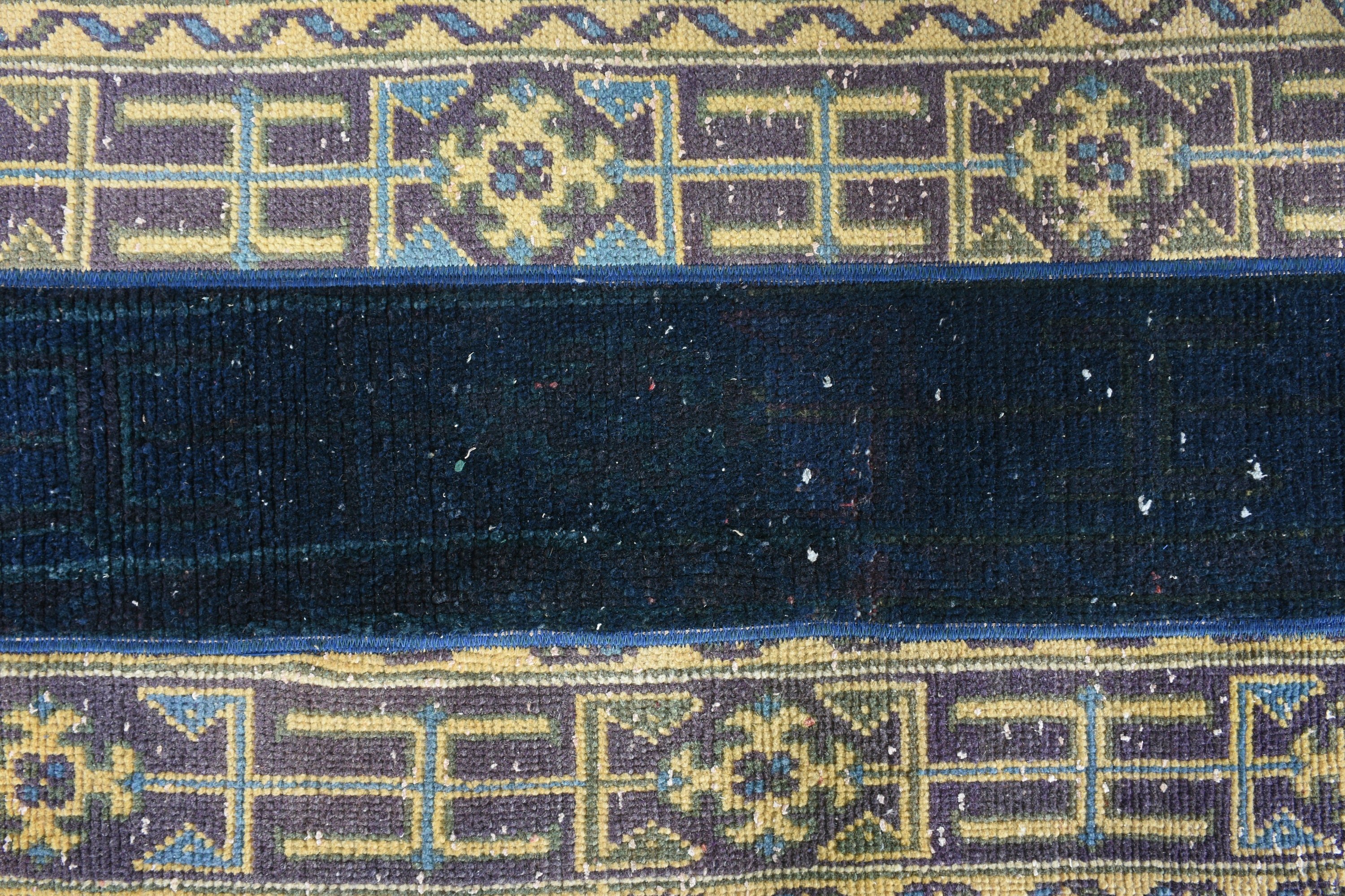 Vintage Rugs, Blue Oriental Rug, 1.9x3.4 ft Small Rug, Nursery Rug, Home Decor Rug, Rugs for Bath, Kitchen Rug, Turkish Rug