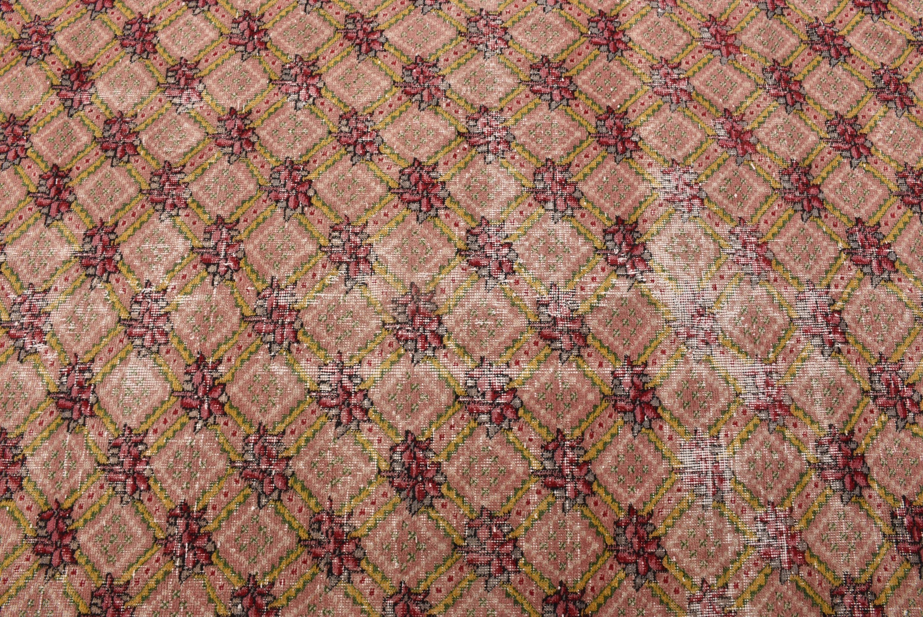 Türk Halısı, Yatak Odası Halıları, Vintage Halılar, Çocuk Halısı, 4,8x8,1 ft Alan Halıları, İç Mekan Halıları, Pembe Fas Halıları, Lüks Halılar