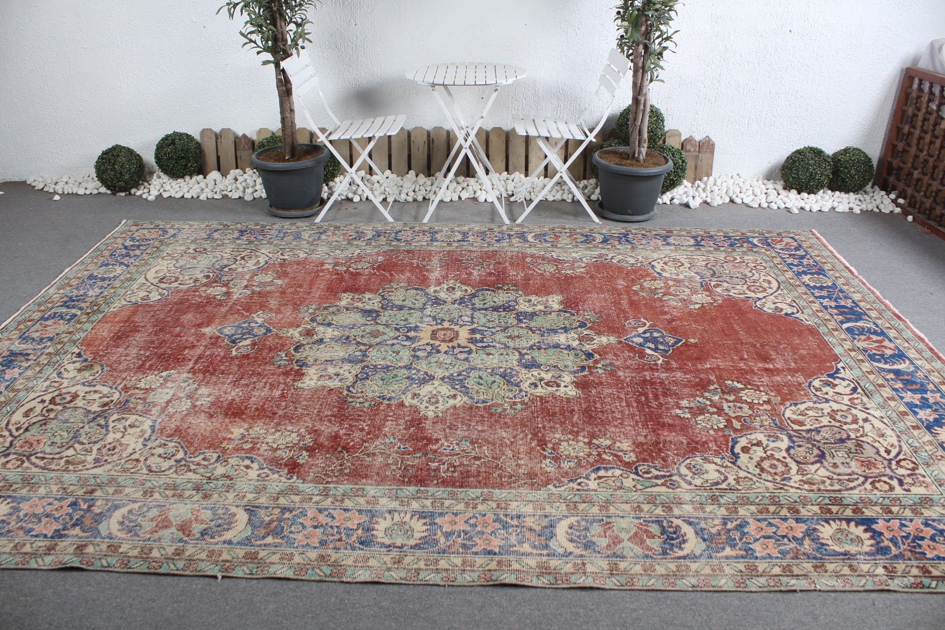 Vintage Rug, Dining Room Rugs, Anatolian Rugs, 7.9x11.6 ft Oversize Rug, Salon Rug, Old Rug, Kitchen Rug, Turkish Rugs, Red Home Decor Rug