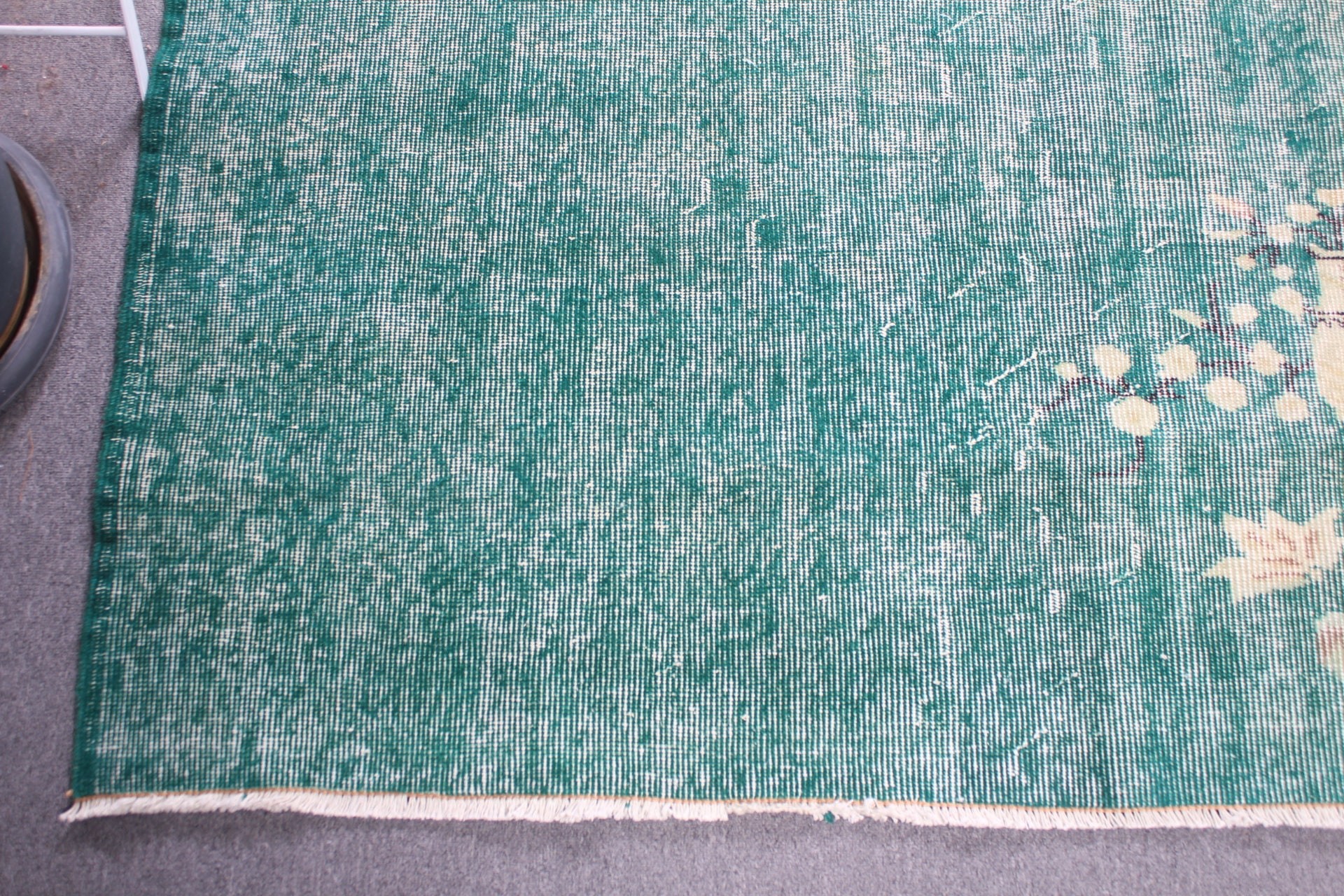 Vintage Rugs, Green Bedroom Rug, Wool Rug, Turkish Rugs, Dining Room Rug, Salon Rug, 5.5x9.1 ft Large Rug, Vintage Decor Rug