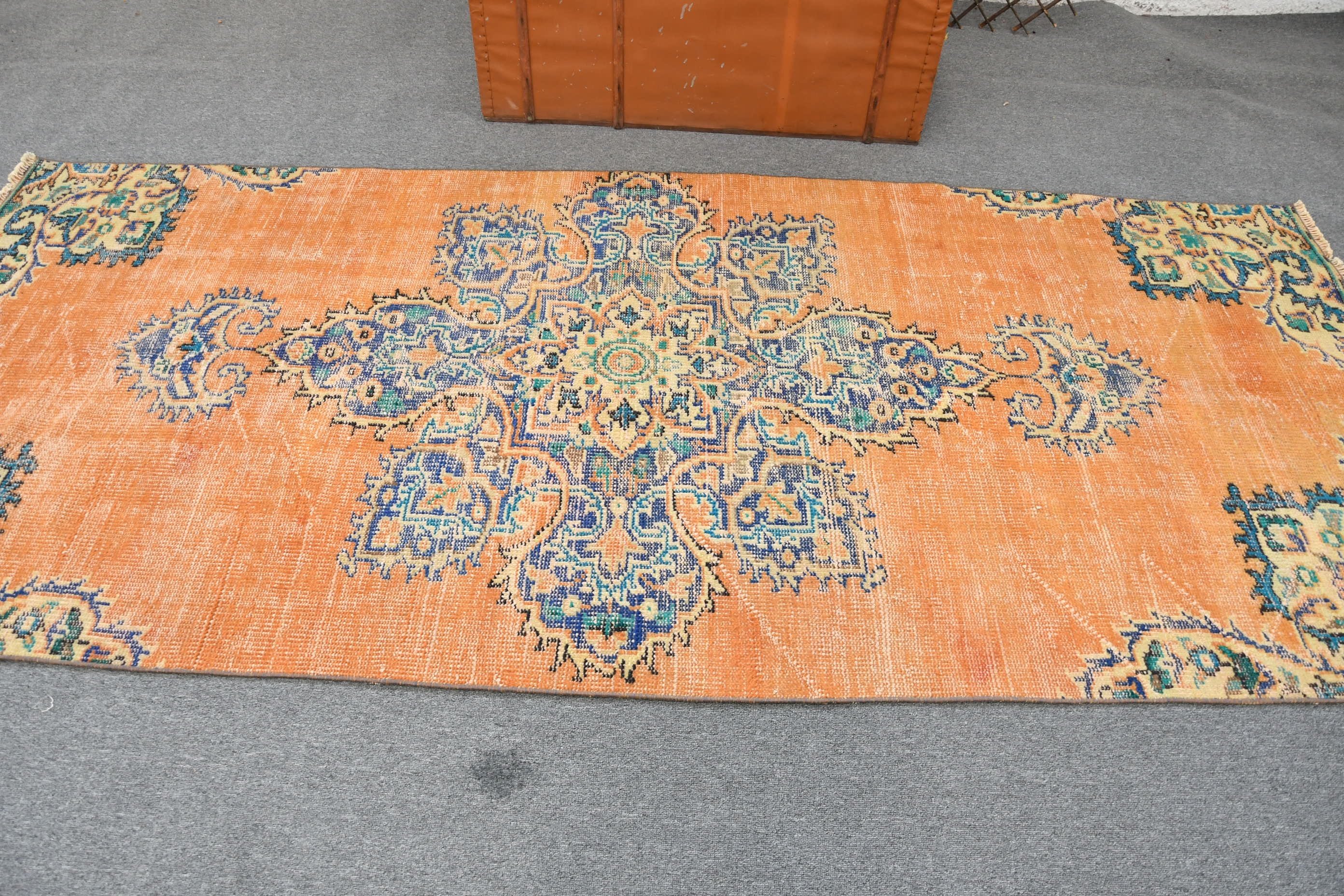 Pastel Rugs, Turkish Rug, Floor Rug, Rugs for Living Room, Kitchen Rugs, Vintage Rug, Home Decor Rug, Boho Area Rug Rugs, 4x9 ft Area Rugs
