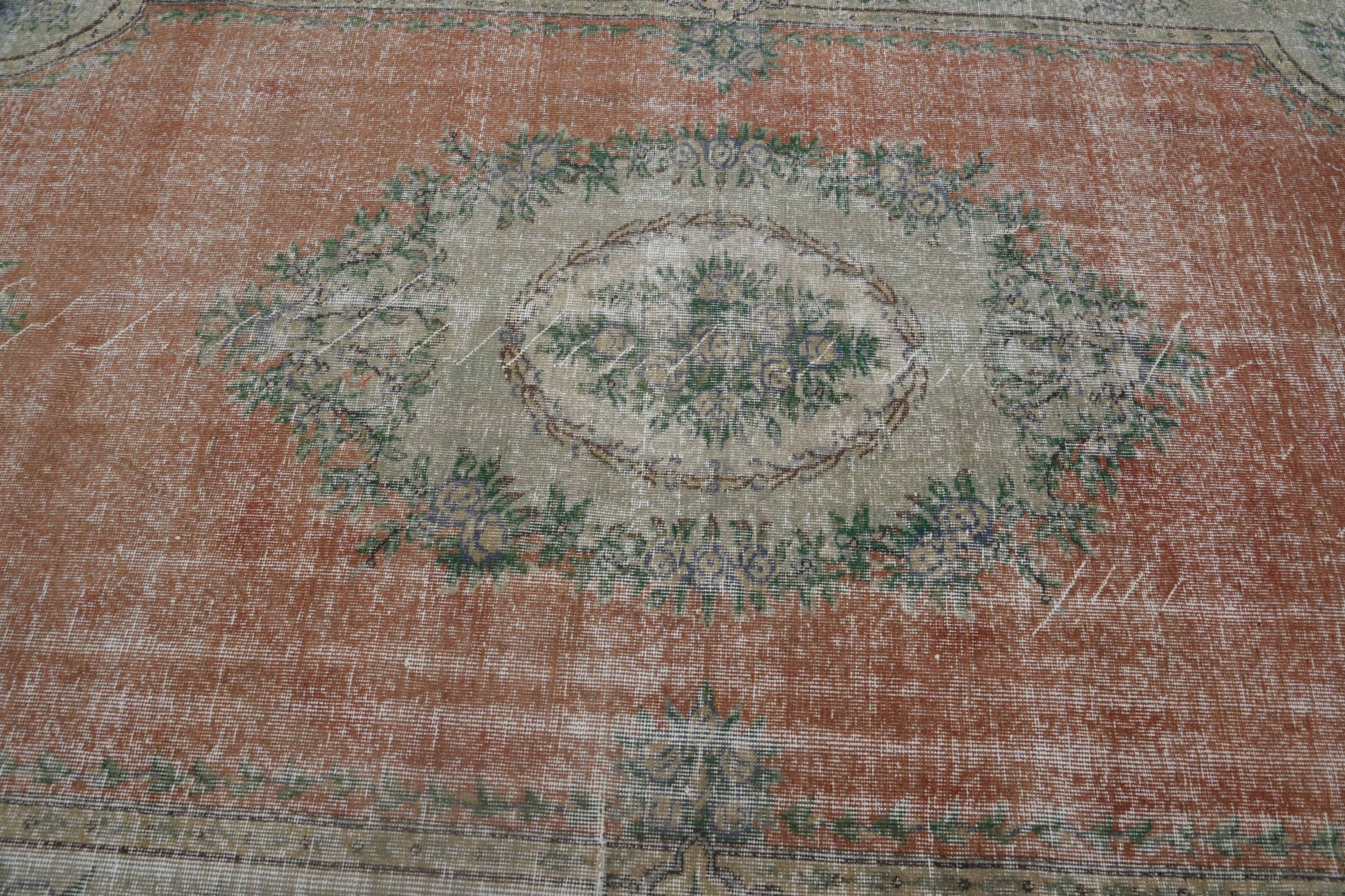 Large Wool Rug Rugs, Wool Rug, 6.2x9.6 ft Large Rug, Living Room Rugs, Moroccan Rug, Vintage Rug, Rugs for Salon, Bedroom Rug, Turkish Rugs