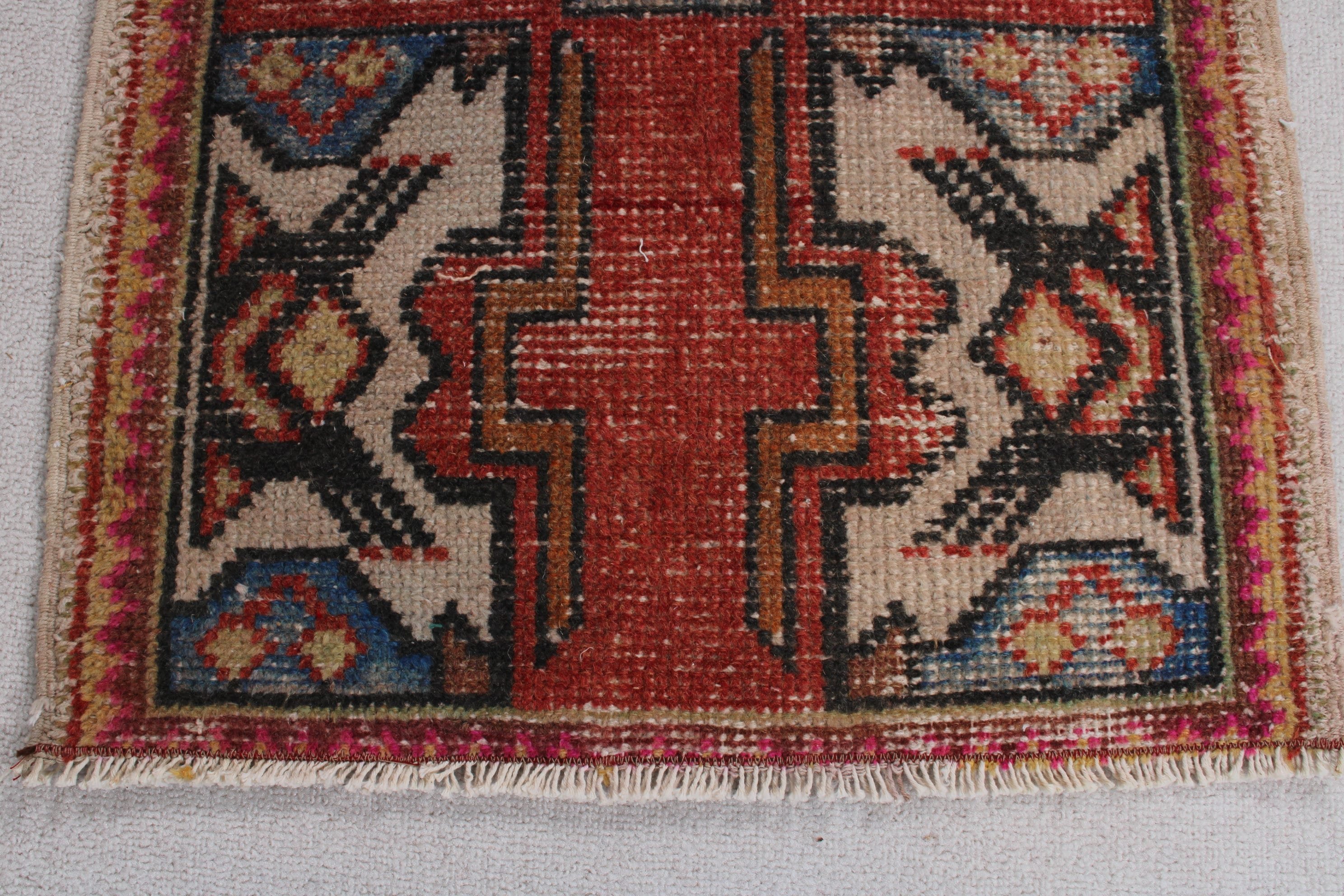 Modern Halı, Paspas Halıları, Vintage Halılar, Kırmızı Fas Halısı, Yer Halıları, Türk Halıları, Çocuk Halıları, 1.7x3.5 ft Küçük Halılar, Lüks Halı