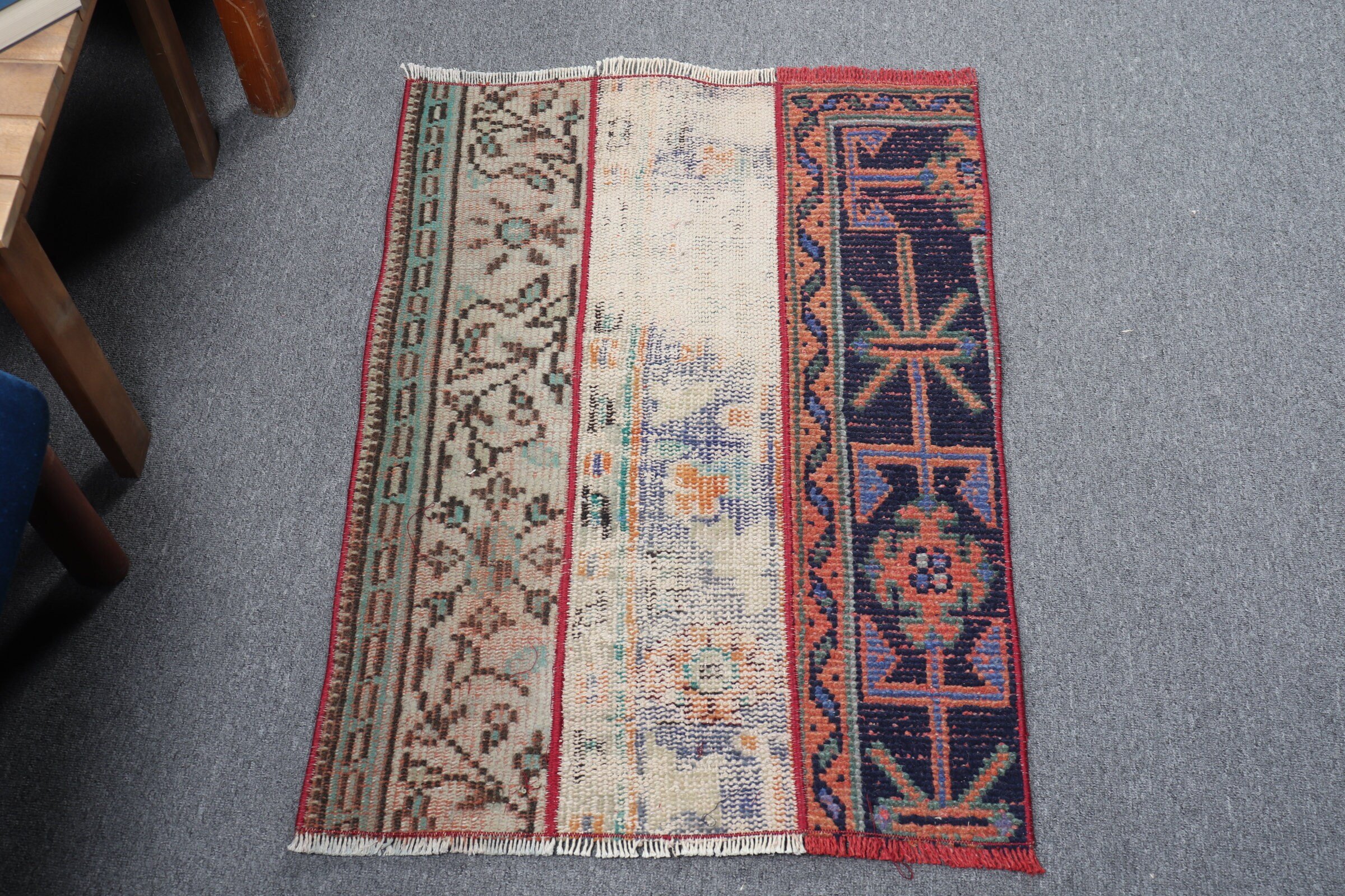 66x86 cm Küçük Halı, Ev Halı, Bej Antik Halı, Araba paspası Halı, Paspas Halı, Türk Halı, Mutfak Halı, Uşak Halı, Paspas Halı, Banyo Halı