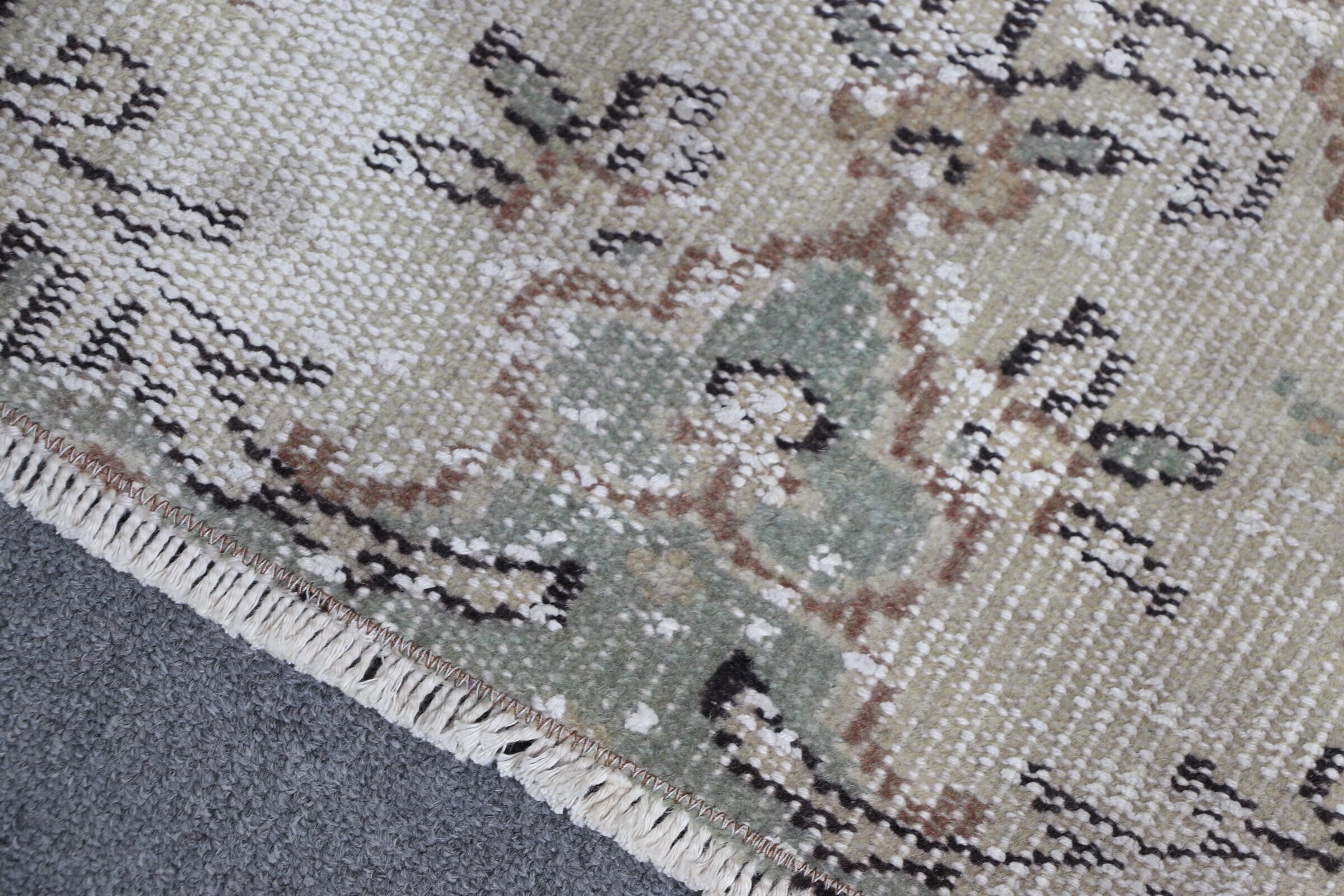 Antika Halı, Merdiven Halısı, Bej Yün Halı, Oryantal Halılar, 2.6x6.5 ft Runner Halısı, Runner Halıları, Vintage Halı, Türk Halıları, Mutfak Halıları