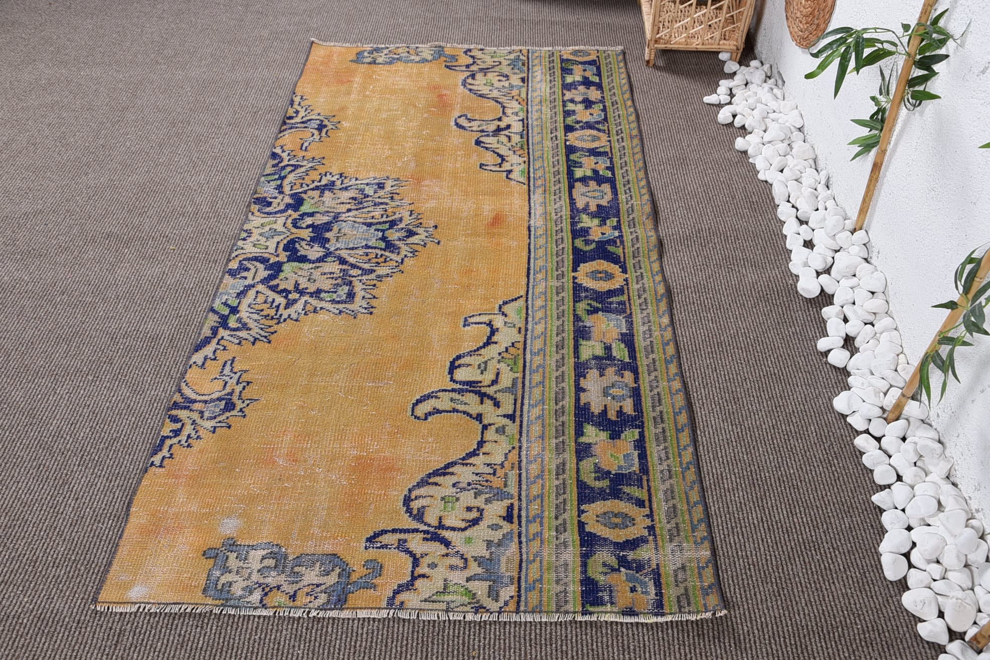 3.3x6.4 ft Accent Halı, Vintage Halı, Antika Halılar, Türk Halıları, Çocuk Halısı, Fas Halıları, Yatak Odası Halısı, Mutfak Halıları, Parlak Halılar