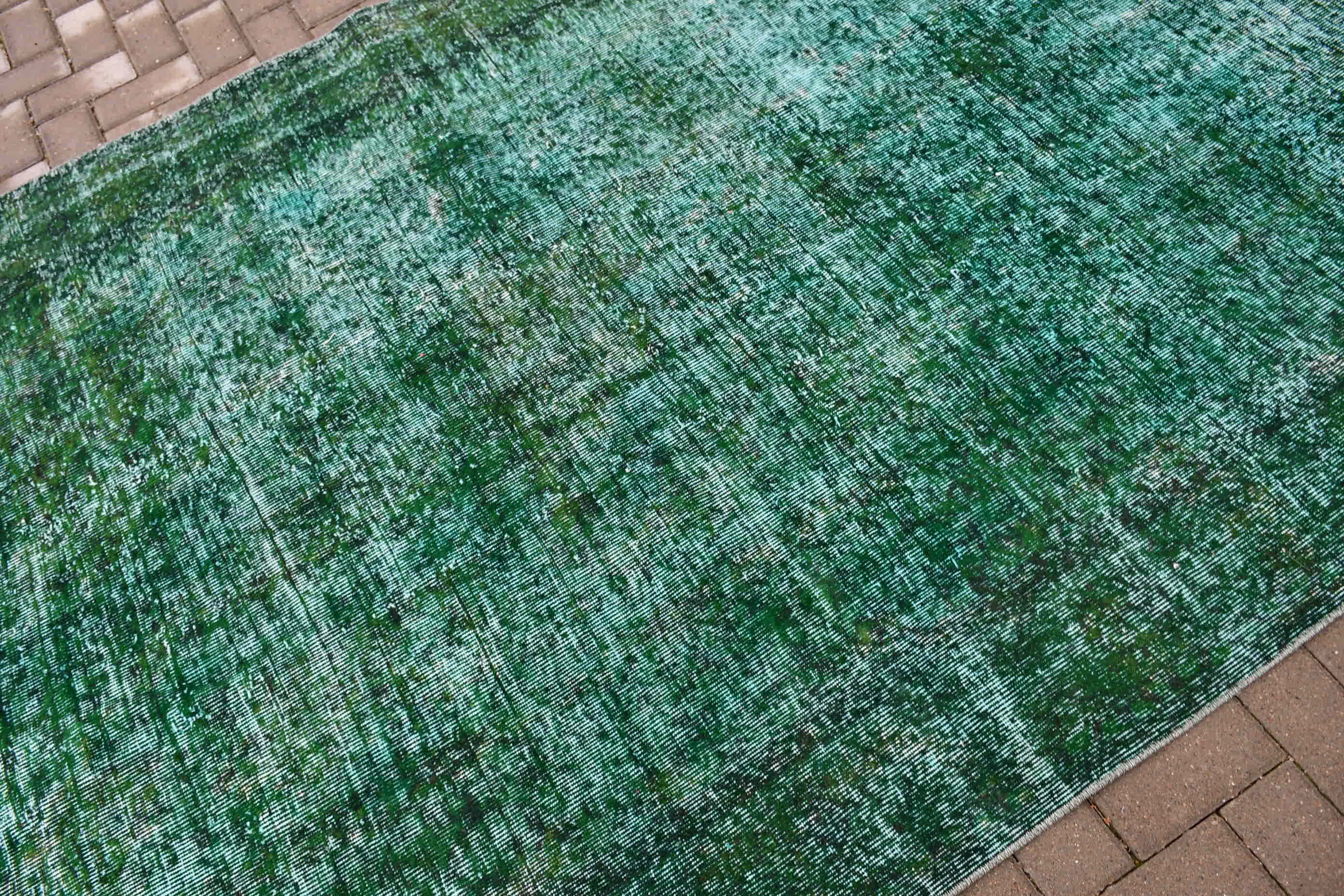 Cool Rugs, Rugs for Salon, Vintage Rug, Green  5.5x8.4 ft Large Rugs, Dining Room Rug, Turkish Rug, Salon Rugs