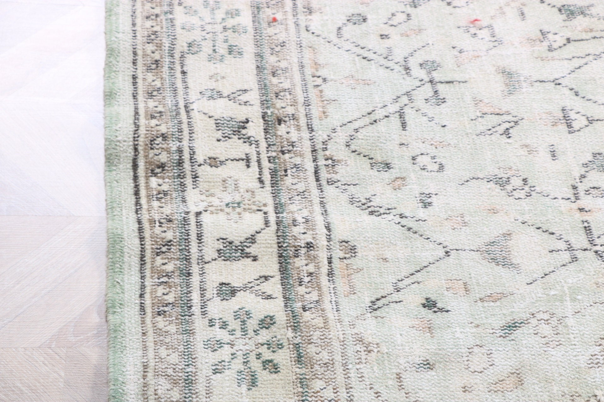 Vintage Halılar, Yatak Odası Halıları, Vintage Alan Halısı, Tribal Halı, 4,9x8 ft Alan Halıları, Bej Oushak Halısı, Türk Halıları, Mutfak Halısı, Düz Dokuma Halı