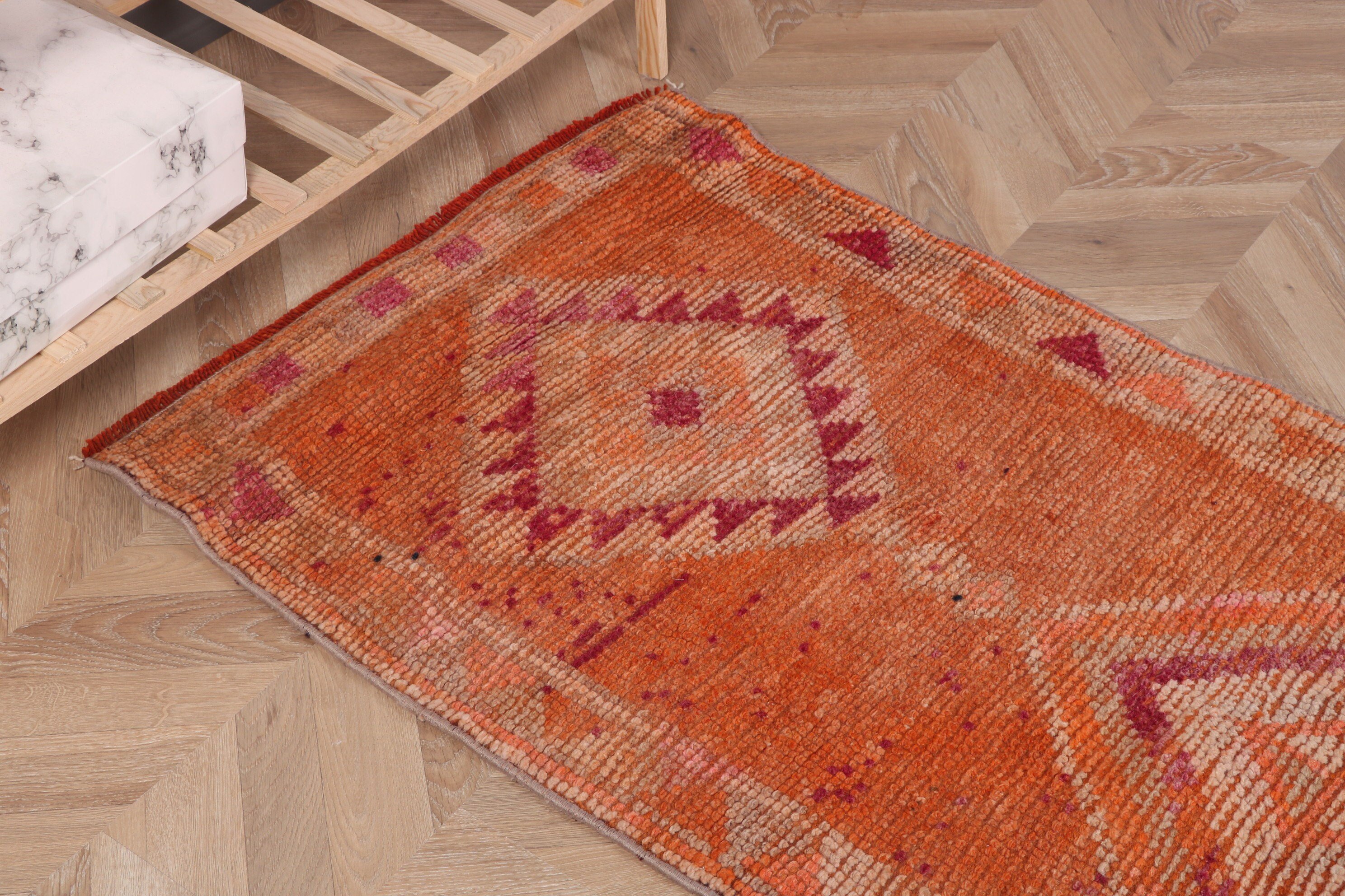 Pembe Fas Halıları, Açıklama Halıları, Mutfak Halısı, Türk Halıları, Kabile Halıları, Vintage Halılar, 2,5x11,8 ft Runner Halısı, Modern Halılar, Koridor Halıları