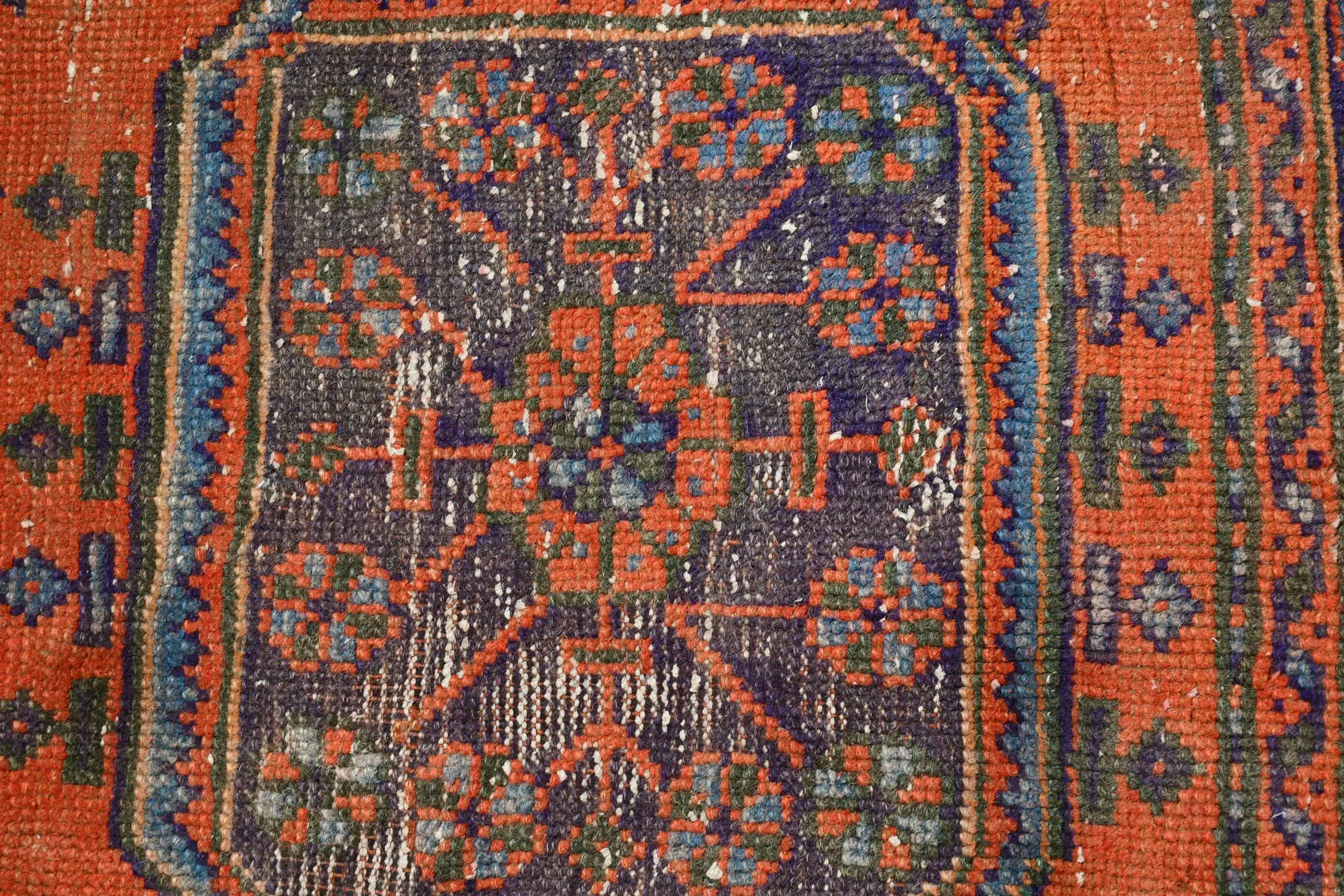 Türk Halıları, Duvara Asılı Halılar, Vintage Halılar, Mutfak Halısı, Kırmızı 2.8x2.8 ft Küçük Halılar, Ofis Halısı, Çocuk Halısı